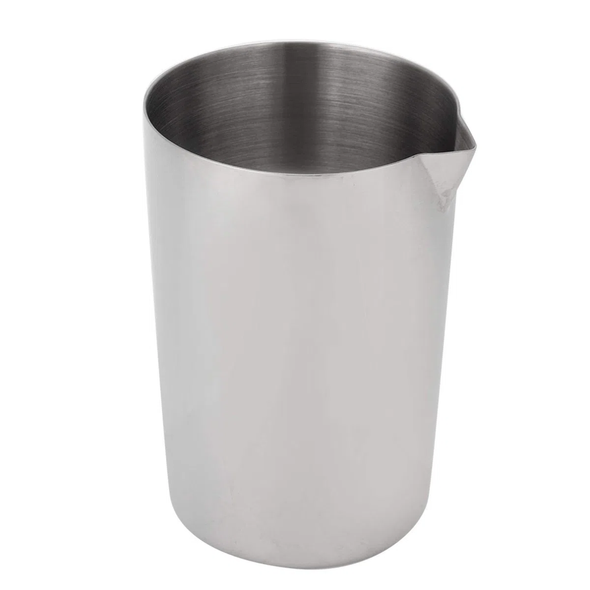 Cocktail Mixing Glass, 500 ml in acciaio inossidabile argentato Cocktail Shaker Mixer Drink Mixing Glass Barman Strumenti fai da te