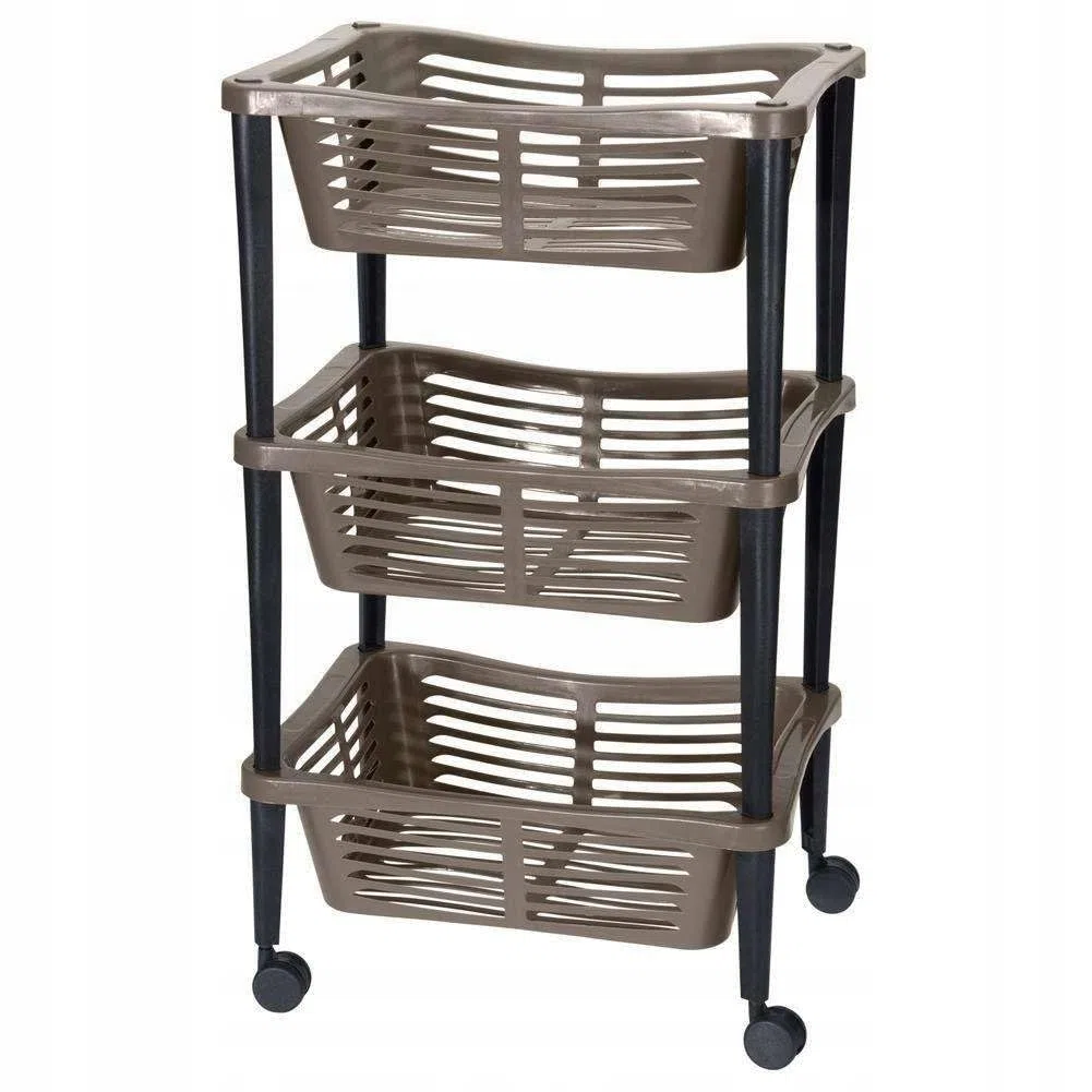 CARRELLO PLASTICA 3 PIANI
