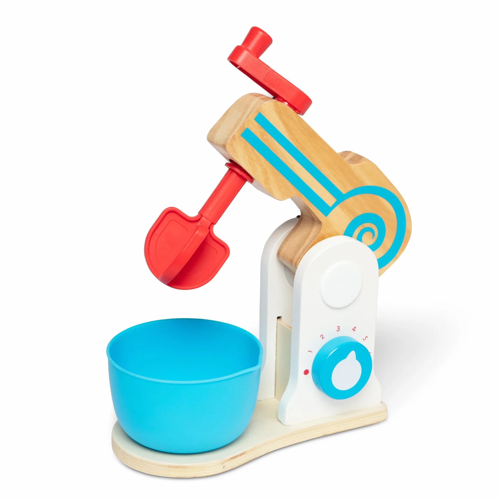 Melissa & Doug Set planetaria per preparazione torte in legno (11 pezzi) -Accessori e cibi per cucina giocattolo Giocare a Preparare Una Torta Bambini