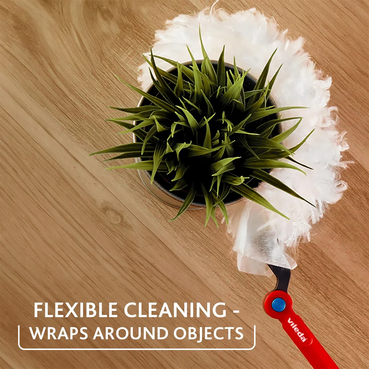 Vileda Flex&Catch piumino di ricambio | Deep clean refills | Cattura fino a 3 volte più polvere rispetto ai piumini tradizionali
