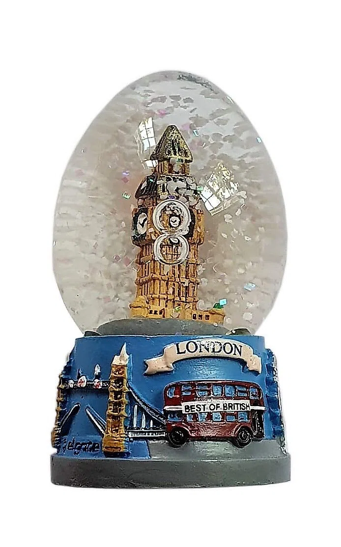 Elgate Big Ben di Londra ricordo Snow Globe Tempesta di Neve