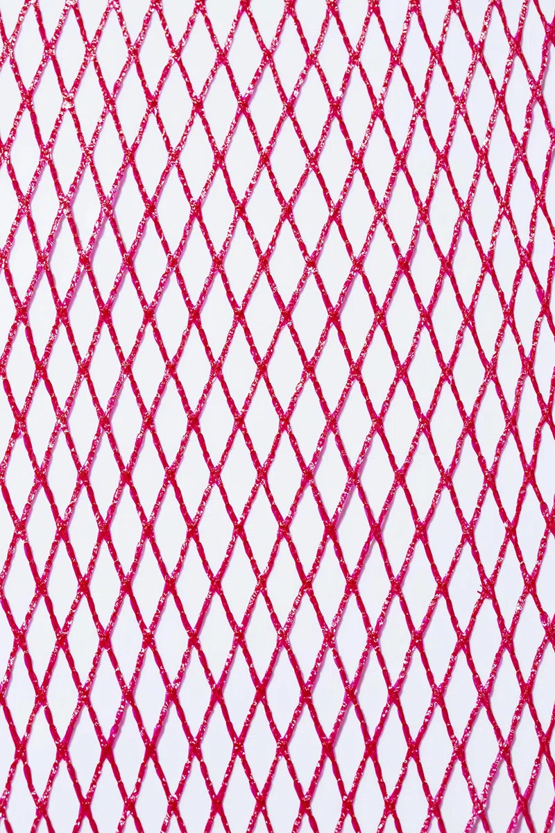 Generico 200pz. 45x25cm. (Rosso). Sacchetti in rete in polipropilene per frutta, verdura e alimenti