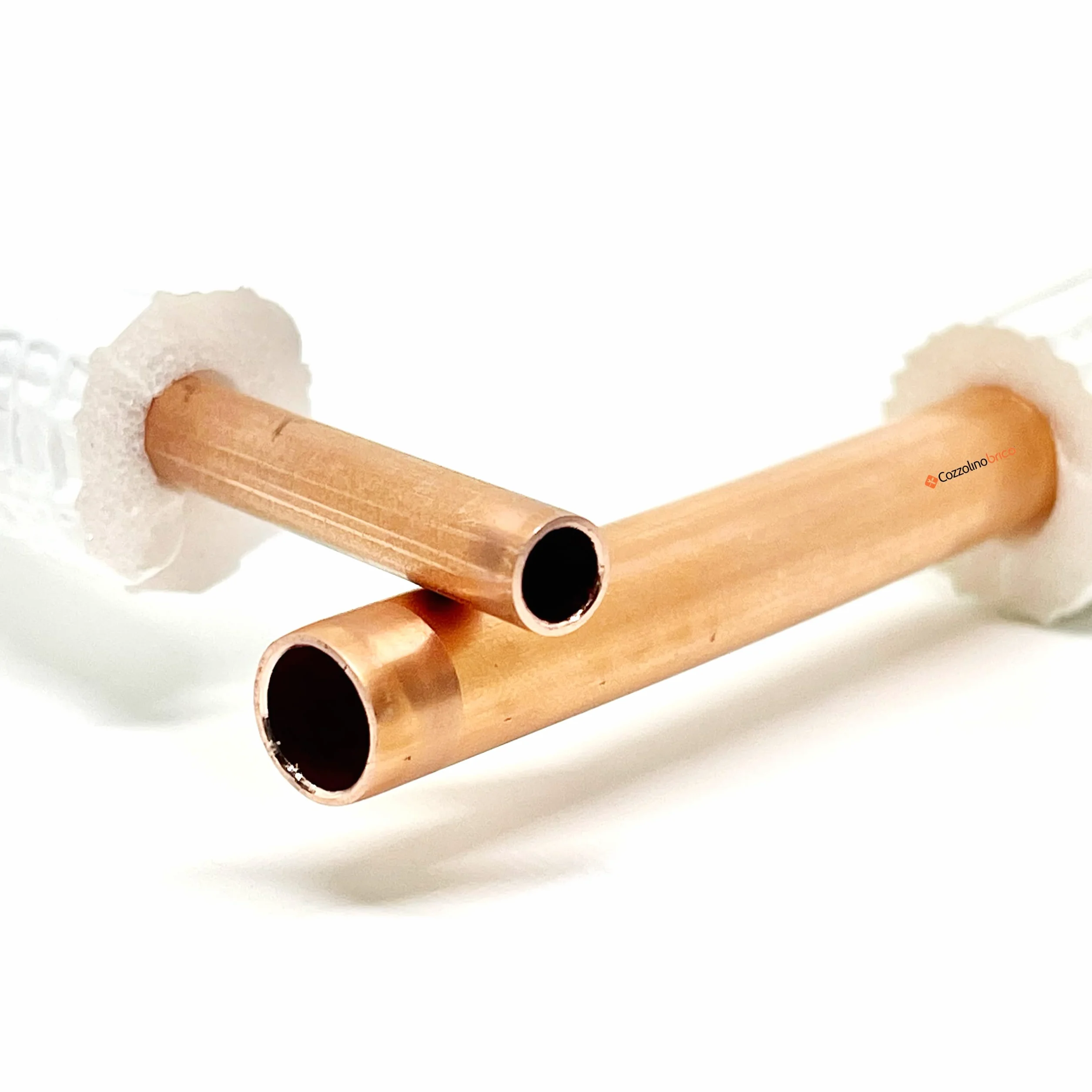 kit tubi rame per climatizzatore coppia 25 mt da 1/4 25 mt da 3/8 totale 50 mt
