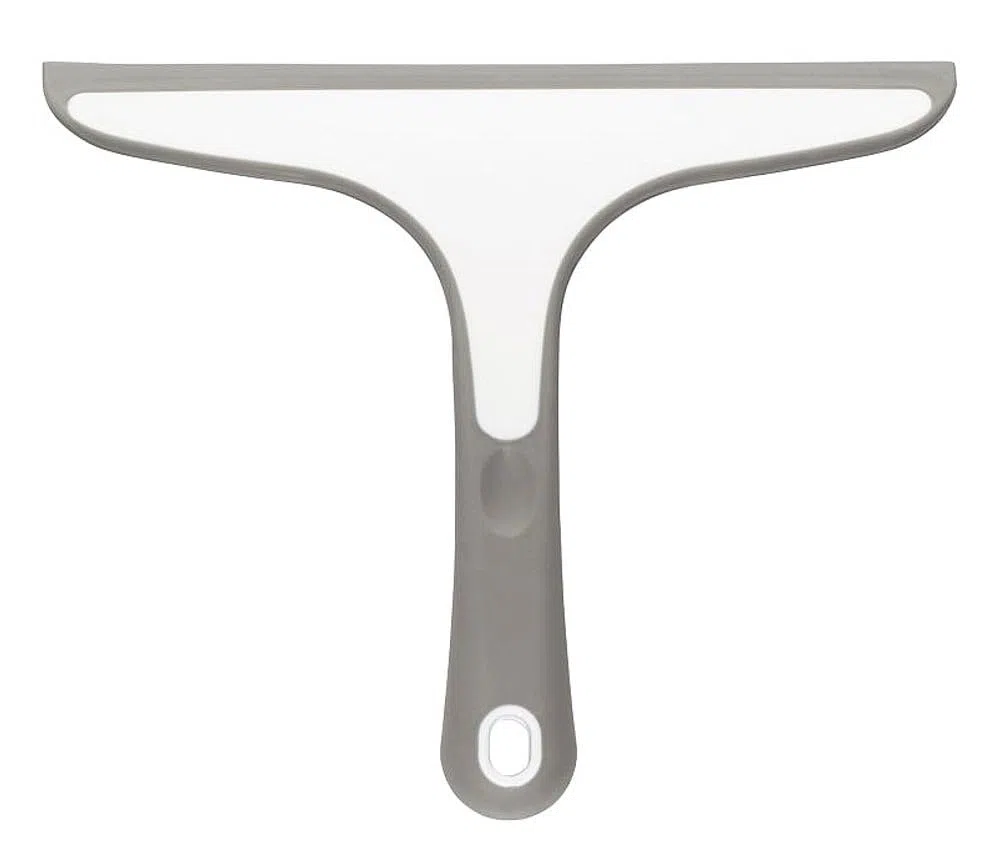 kela Tess, lavapavimenti in plastica PP, 25 x 22 x 4 cm, Tessuto, Bianco, 25 x 22 x 4 cm
