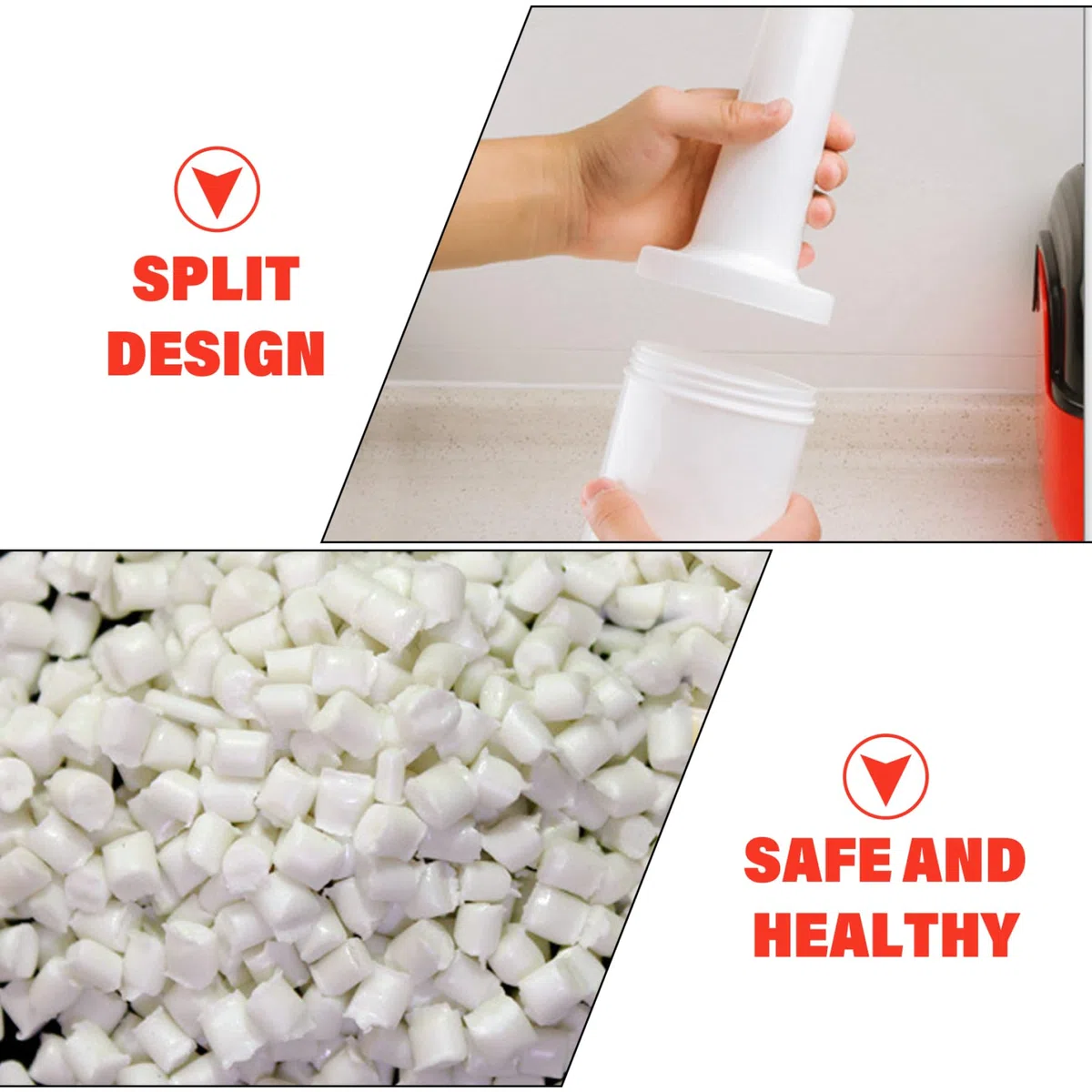 Bottiglie per versare succhi da bar da 3 pezzi, dispenser per liquori di capacità da 1 litro, bancone per insalate in plastica leggera e mixer per cocktail per baristi