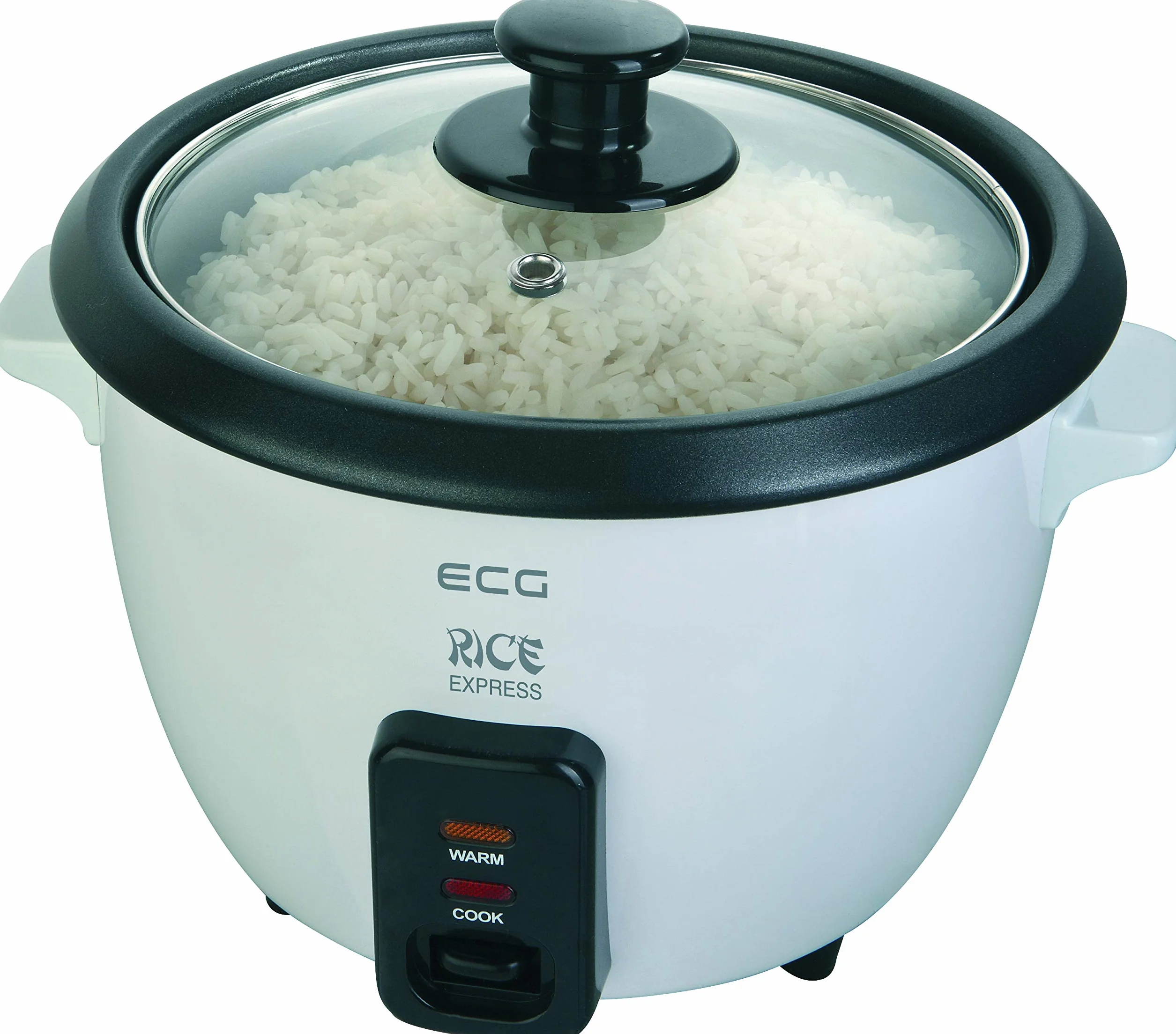 ECG RZ 060 - Cuocere riso in plastica, colore: Bianco