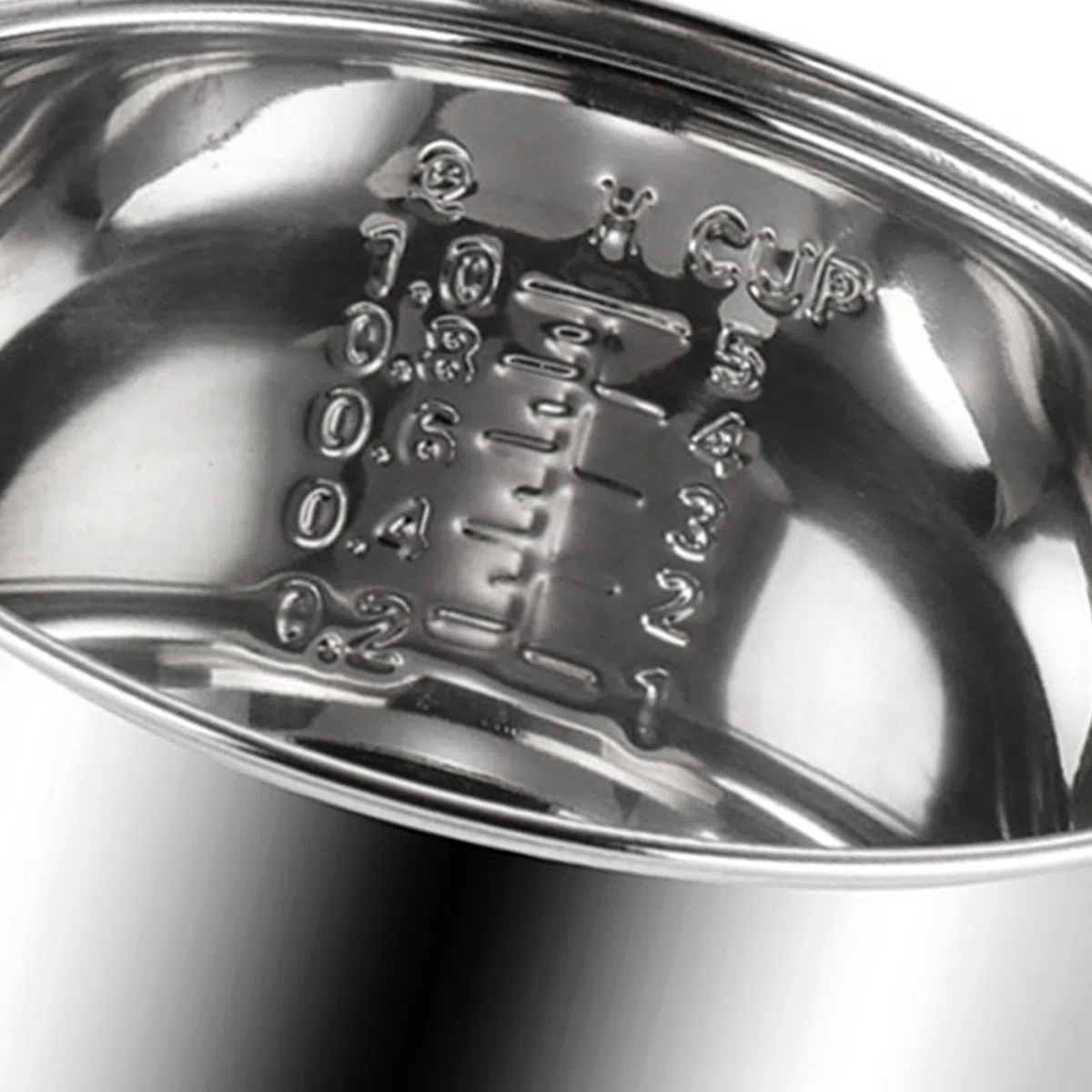 Pentole in acciaio inox con inserto per cuociriso con base di riscaldamento uniforme Resistenza alle alte temperature Ciotola interna di ricambio anche riscaldamento del fornello di riso di ricambio
