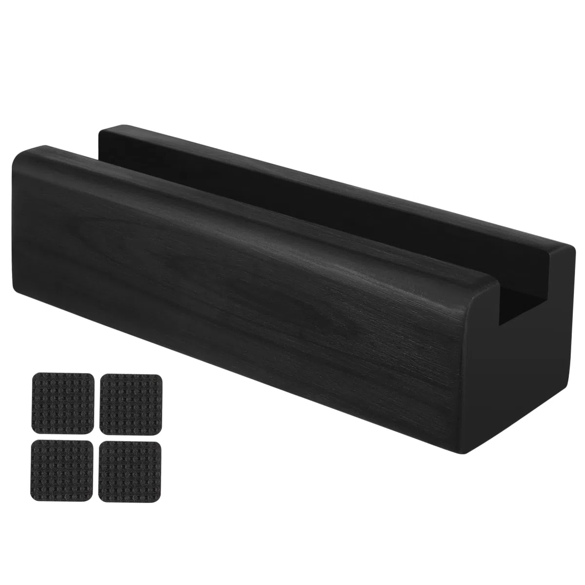 DOITOOL di Supporto di Base Specchio di Leggero in Legno Massiccio Supporto Specchio in Legno espositori a croce o Base Antiscivolo Corpo afferrare Per Da Camera Da Letto Design Minimalista