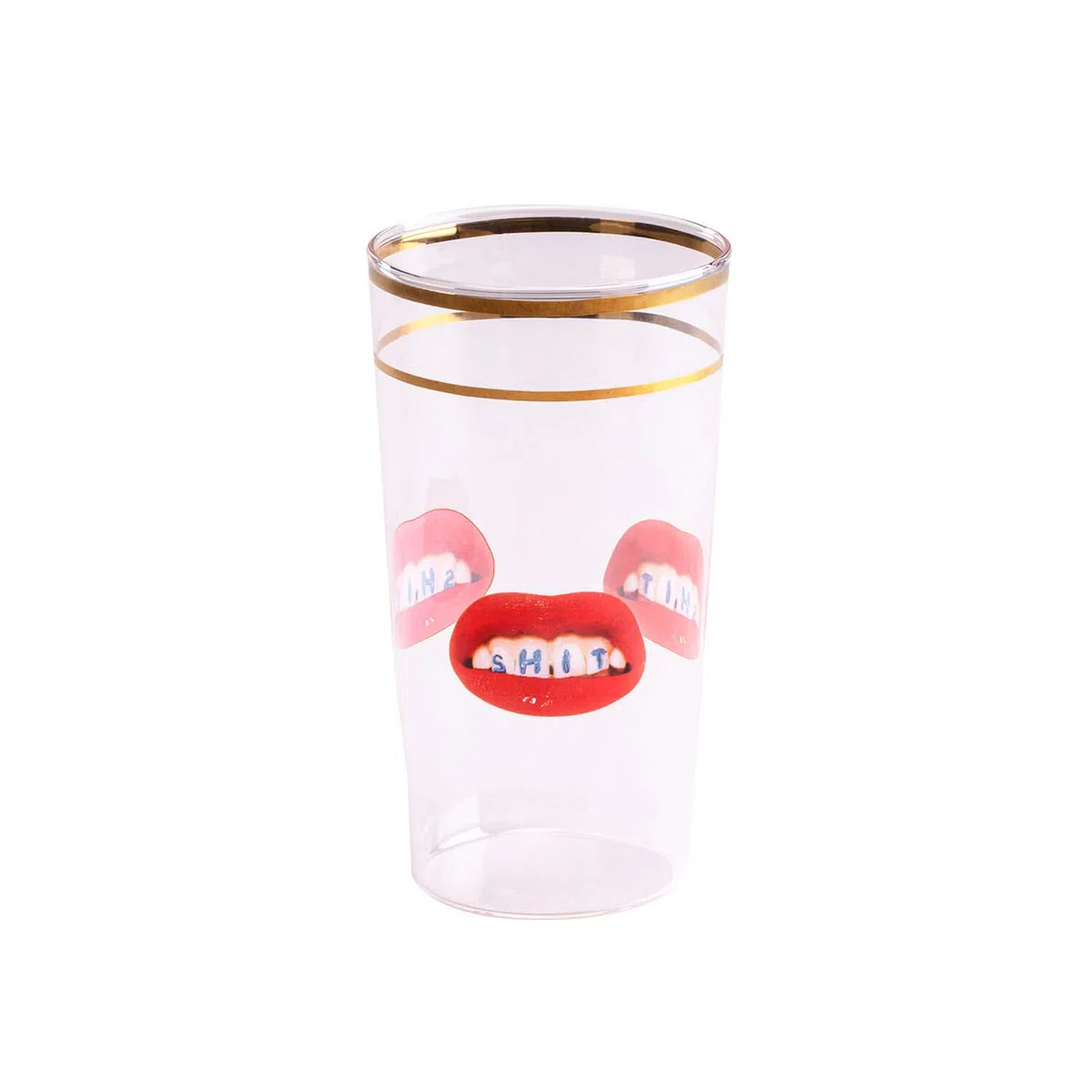 SELETTI TOILETPAPER Bicchieri in Vetro borosilicato, Shit