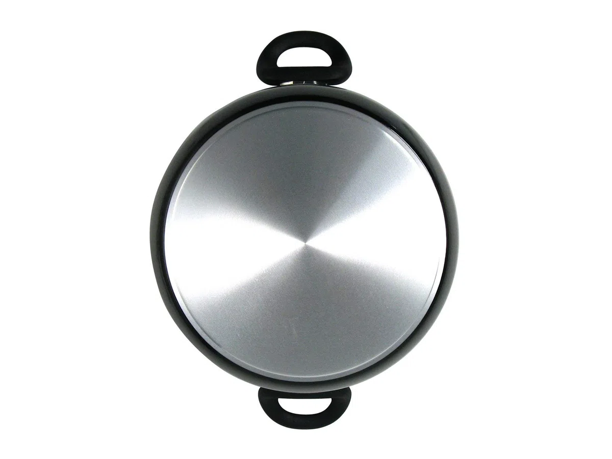 Ballarini Firenze Casseruola, Alluminio, Nero, 26 cm