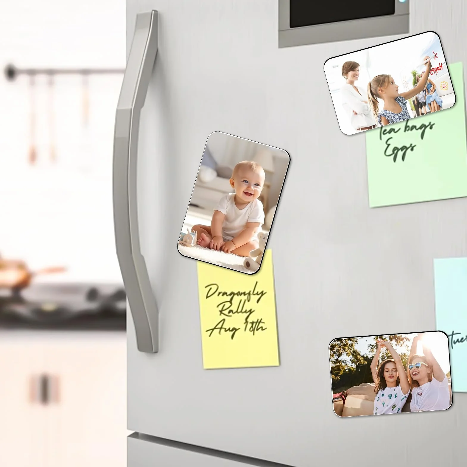 50 magneti per frigo a sublimazione, 5,5 cm x 7,5 cm, per fai da te, cucina, forno a microonde, ufficio, parete, decorazione