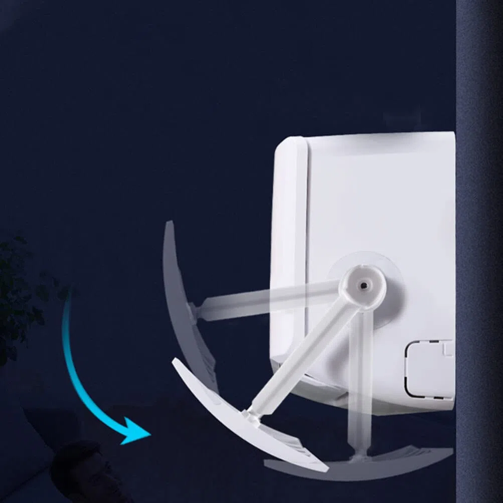 DOITOOL Deflettore Di Ventilazione Aria Retrattile Deflettore Aria Condizionata Universale Regolabile Copertura Deviatore Aria Condizionata