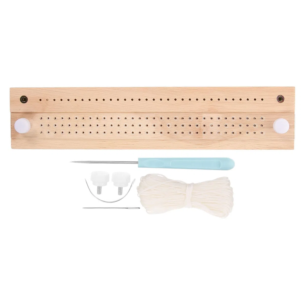 EXCEART Kit Di Rilegatura Strumenti Di Avviamento Strumenti Rilegatura A Mano Set Kit Libri Forniture Con Filo Ago Curvo Ago Per Cucire Perni