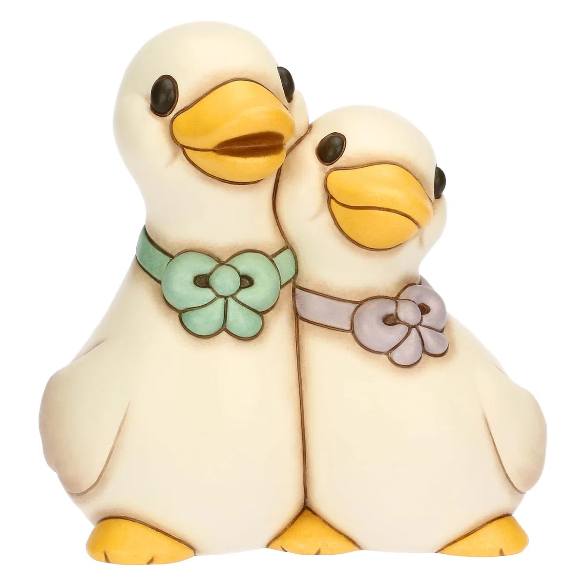 THUN Coppia oche, Ceramica, Collezione Giardino di Primavera, 16,2 x 11,7 x 17 cm
