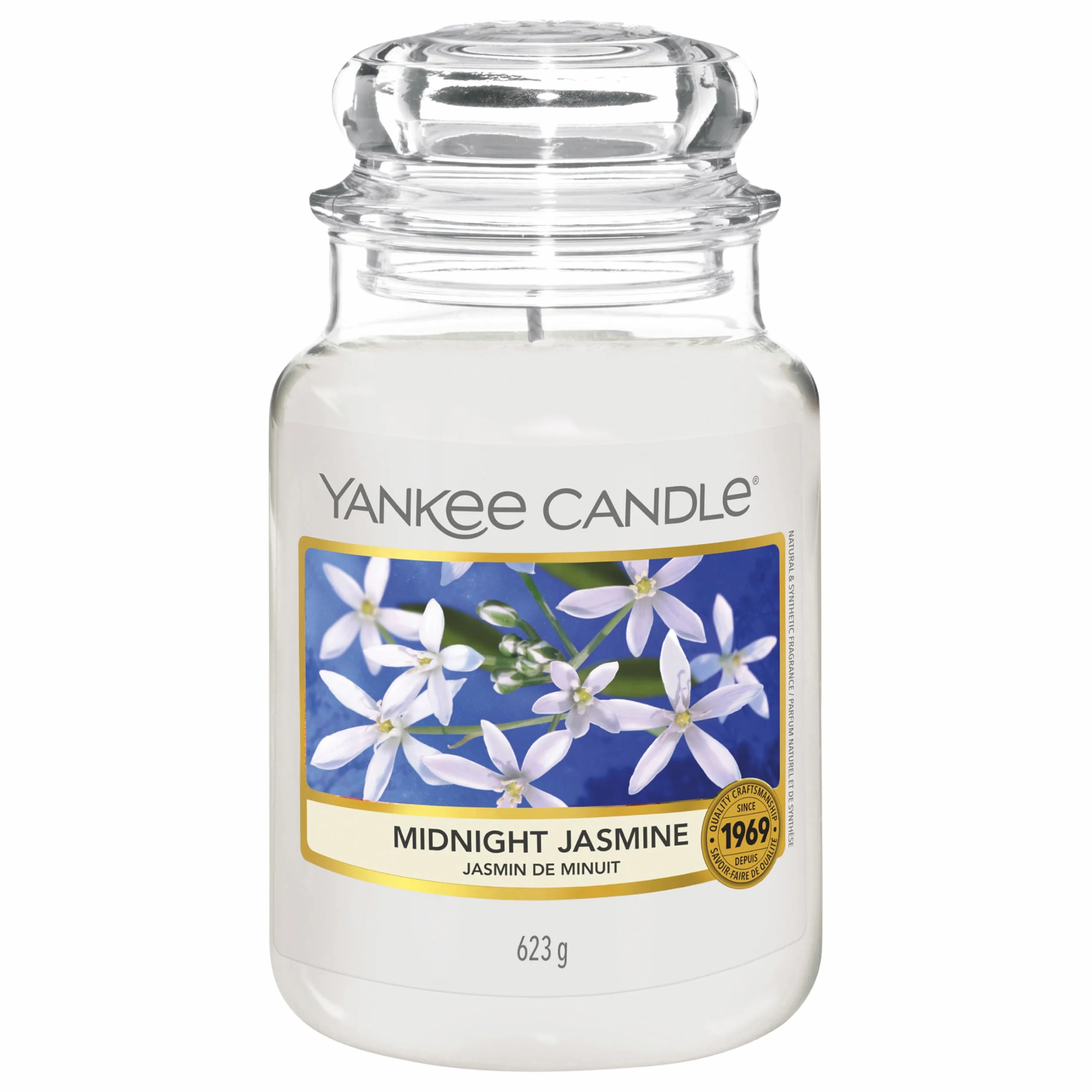 Yankee Candle Candela profumata in giara grande | Gelsomino notturno | Durata Fino a 150 Ore | Regali per donne