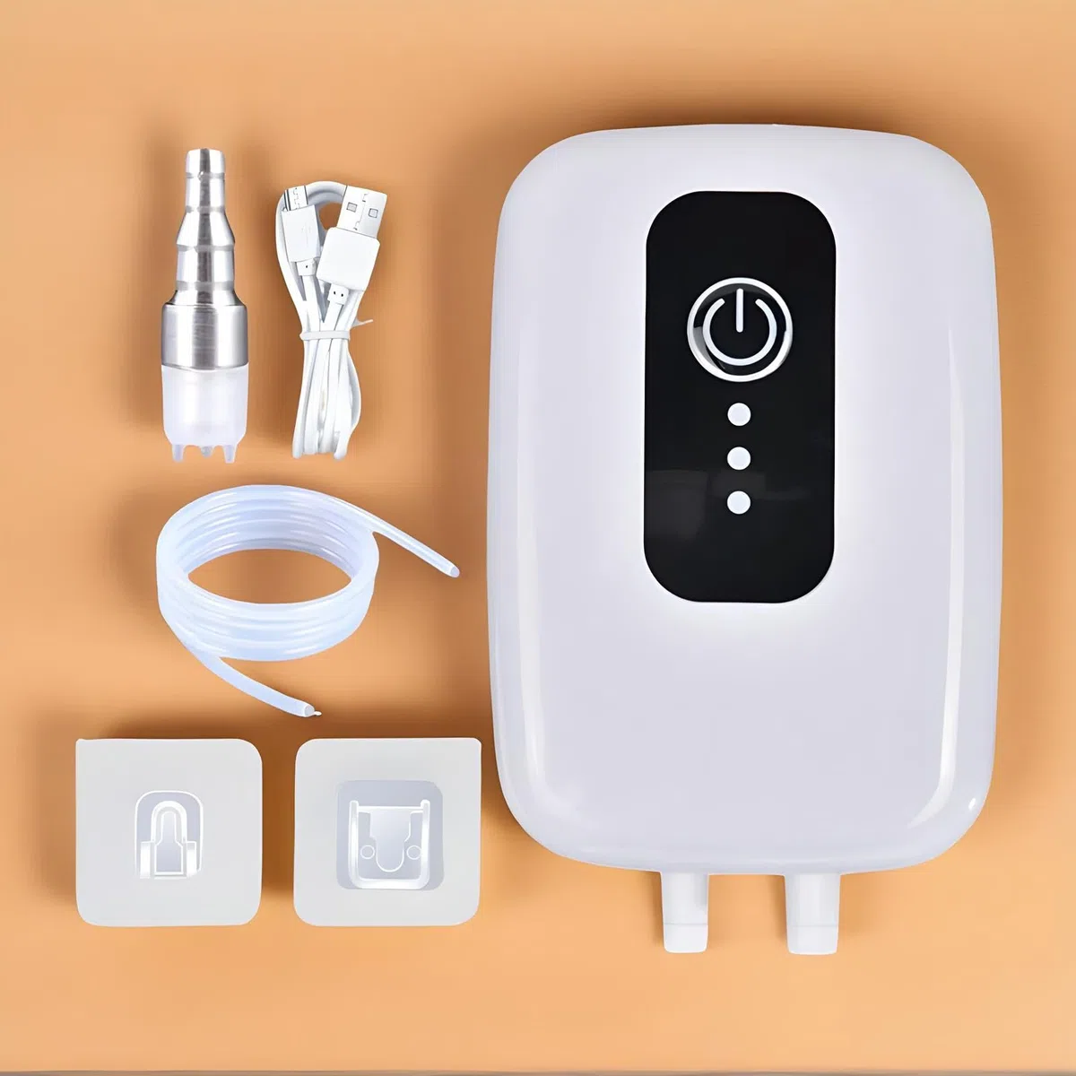 Pompa automatica del vino - Kit di trasferimento per la produzione di birra | Elettronica in silicone ABS con design staccabile, strumento sifone portatile, vinificazione, attrezzatura per la