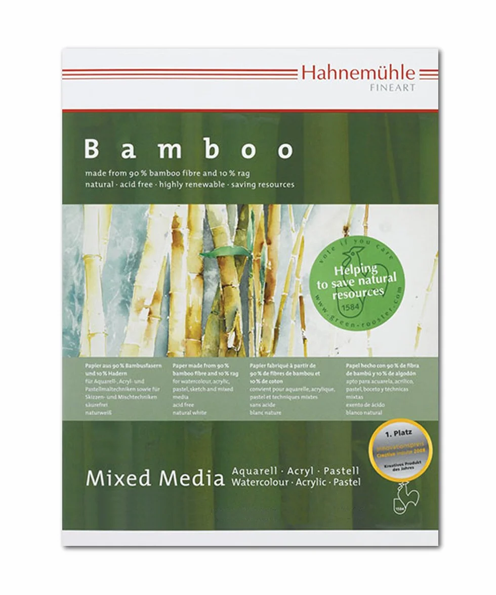 10628540?Bamboo Mixed Media Pad, 265?GSM
