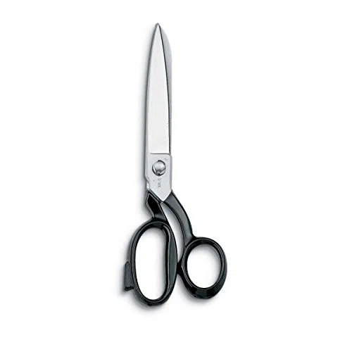 AUSONIA Forbice sarta da sarto professionali MADE IN ITALY da 23 Cm per sartoria per taglio stoffe con lame nichelate 9 pollici