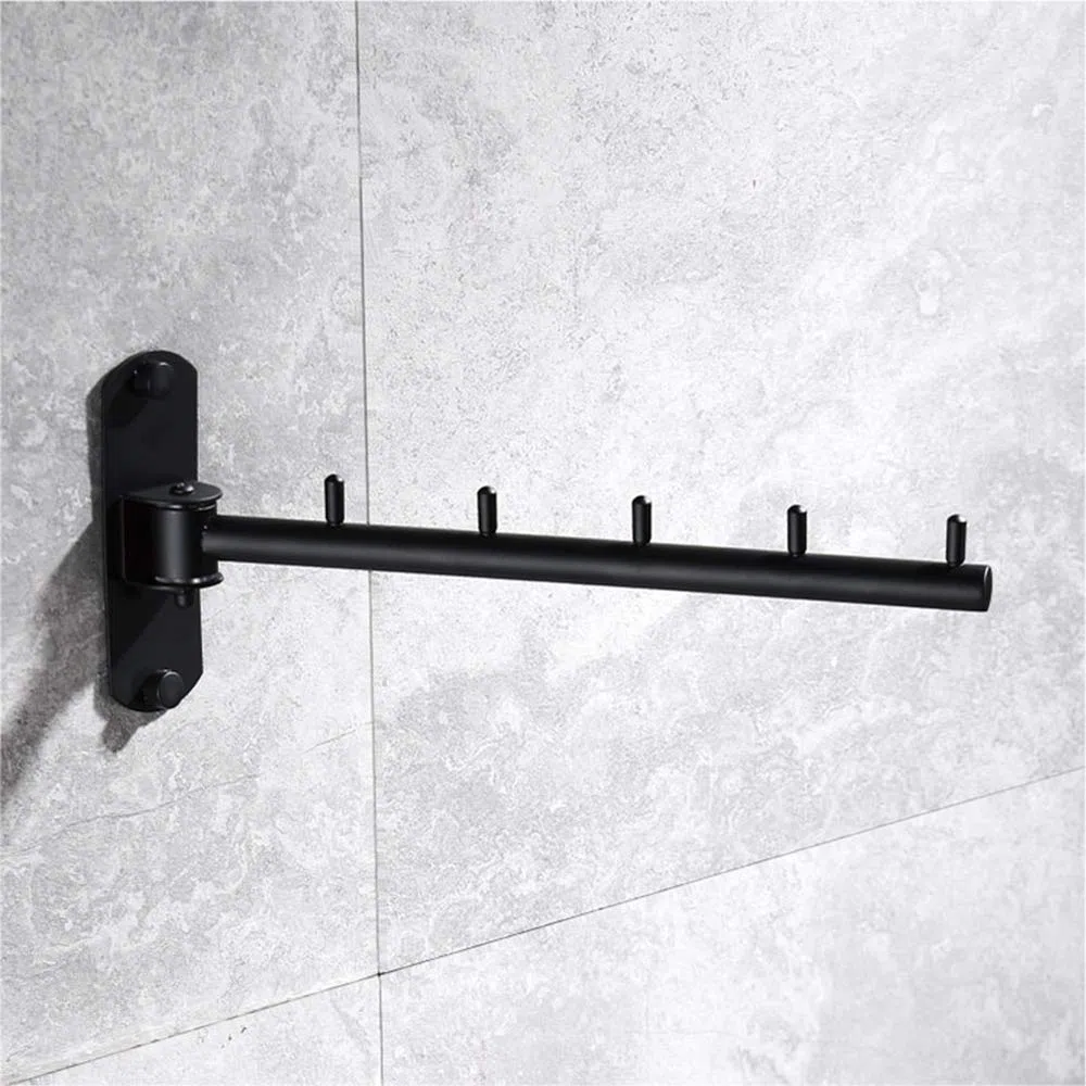 LEZED Appendiabiti da Parete in acciaio inox pieghevole Ganci de Porta Guardaroba Appendiabiti Pieghevoli Ganci Appendi Cappotto Appendiabiti Organizer con Supporto