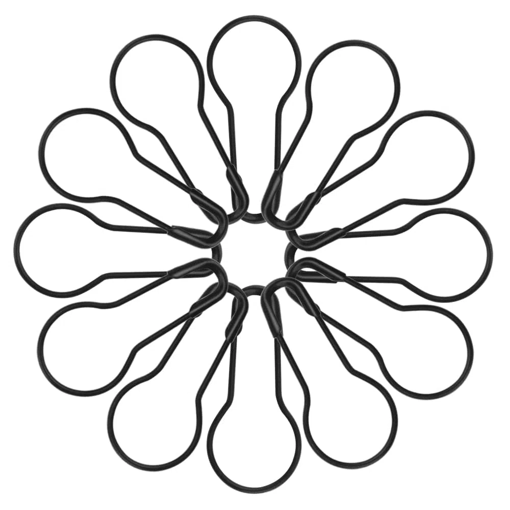 WMYCONGCONG 1000 spille da balia in rame da 2 cm, spille da balia nere, per artigianato, casa, abbigliamento, artigianato, fai da te, pennarelli per lavori a maglia