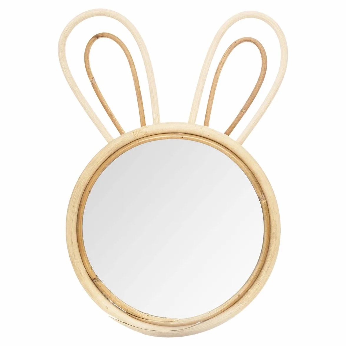 ATMOSPHERA CREATEUR D'INTERIEUR - Specchio per Bambini Coniglio Pino 24x38cm