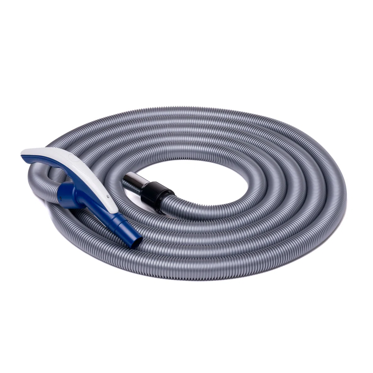 vacuplanet Tubo flessibile per Aspirapolvere Centralizzato compatibile con Aertecnica Tubò, Sistem Air, Duovac, General D'Aspirazione GDA - Senza interruttore ON/OFF (9 metri)