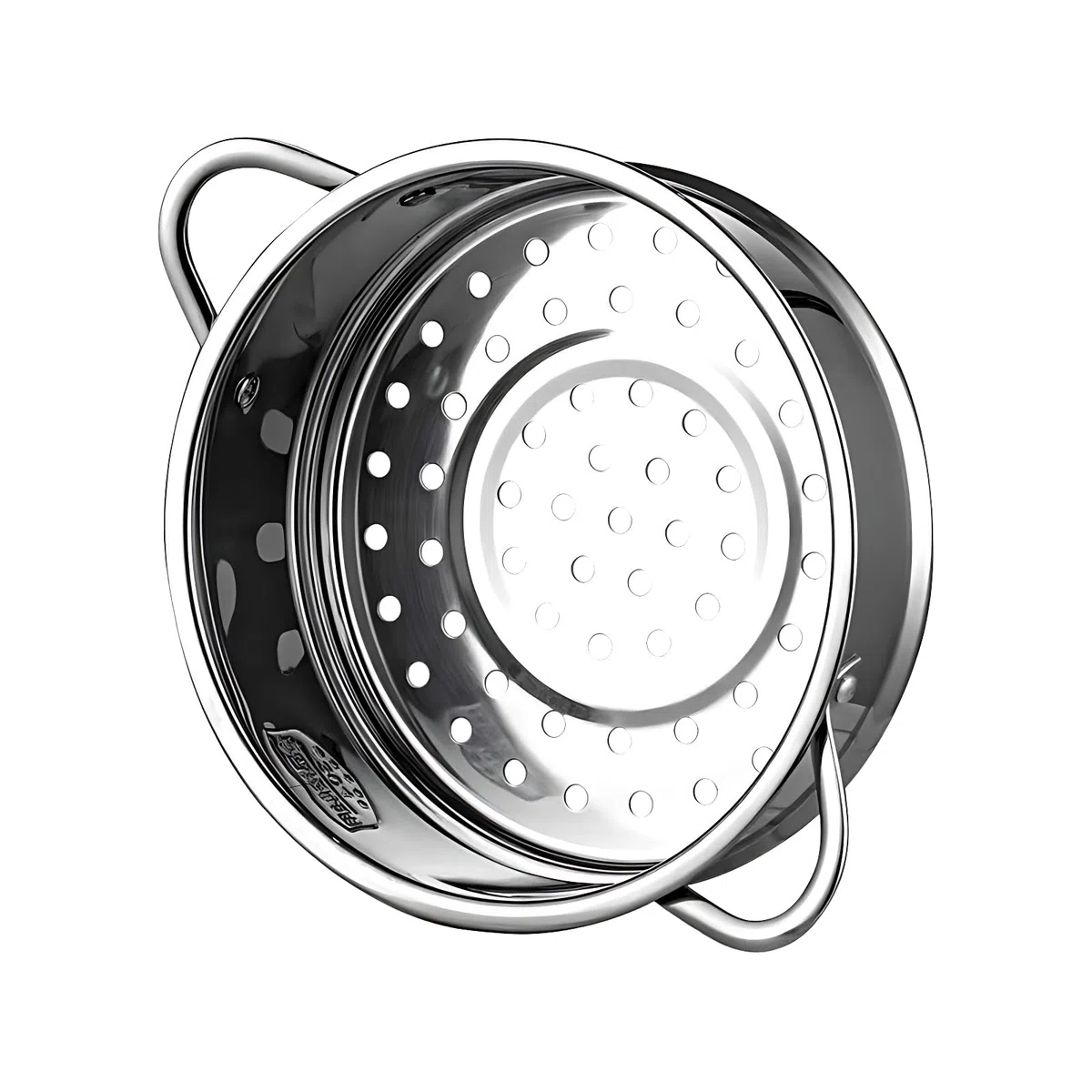 Cestello per Cottura A Vapore In Acciaio Inox,Cestello per Cuocere Verdure a Vapore,Inserto Vapore Forato,Supporto per Pentola a Pressione,Diametro Interno di 20 Cm,Resistente,Cuoce In Modo Più Sano