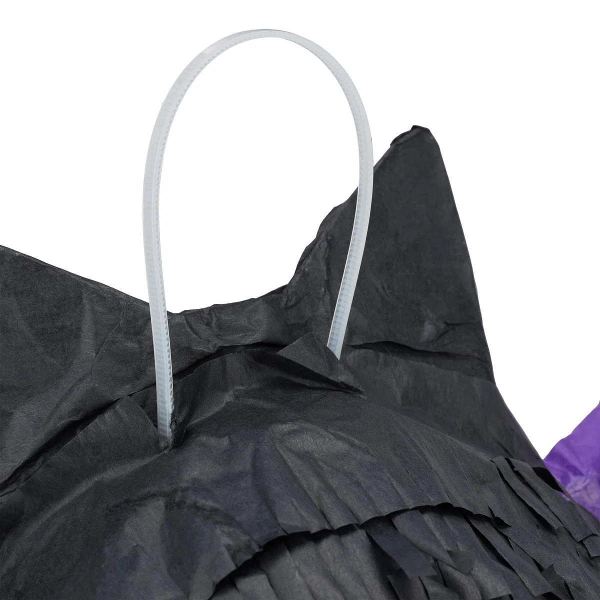 Relaxdays Pignatta a Forma di Pipistrello, da Appendere, Bambini e Adulti, da Riempire, per Halloween & Compleanni, nera