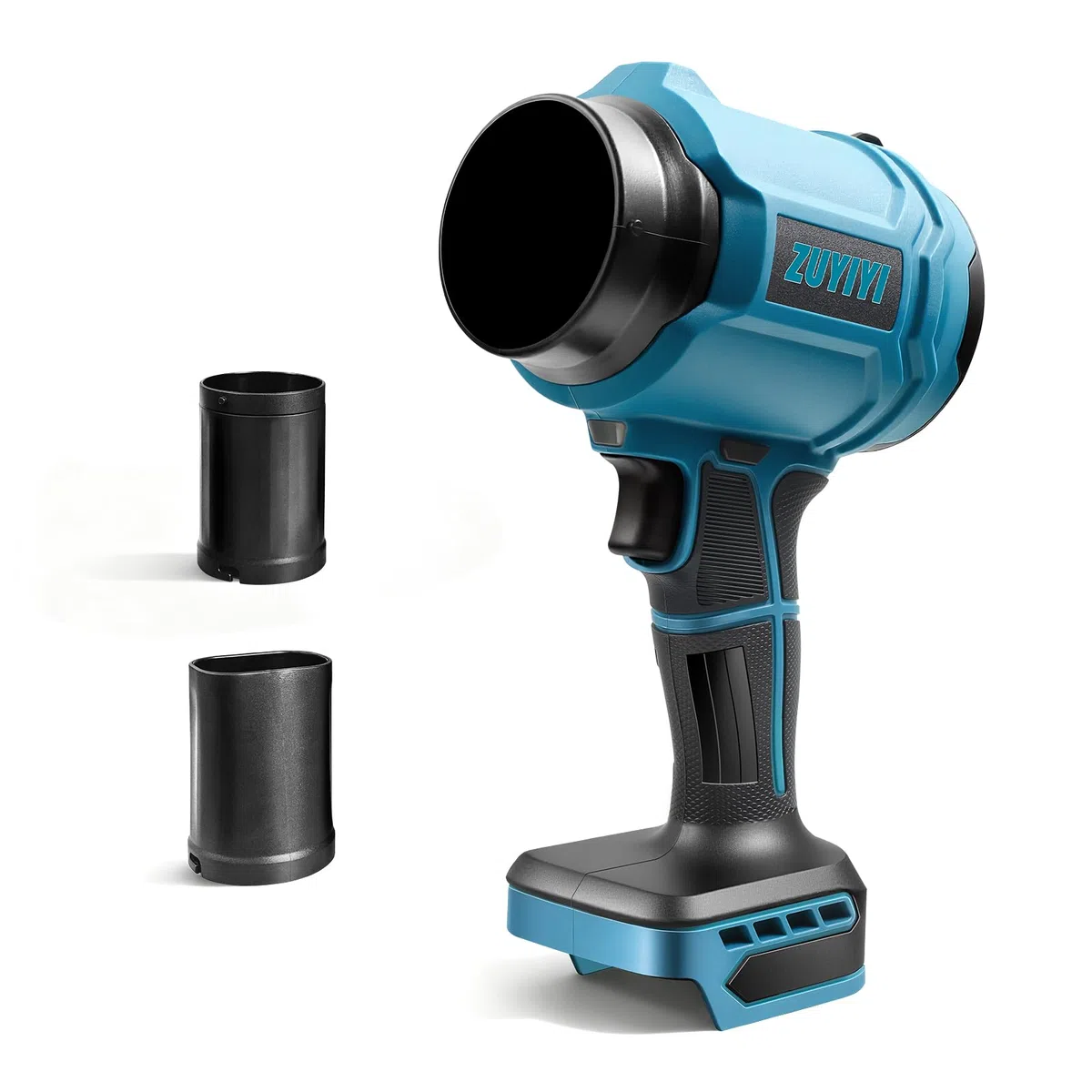 Mini soffiatore a secco senza fili per Makita 18 V batteria (non inclusa), soffiatore senza spazzole 40000 giri/min 475 MPH, ventilatore portatile Turbofan con ugello esteso per la cura del