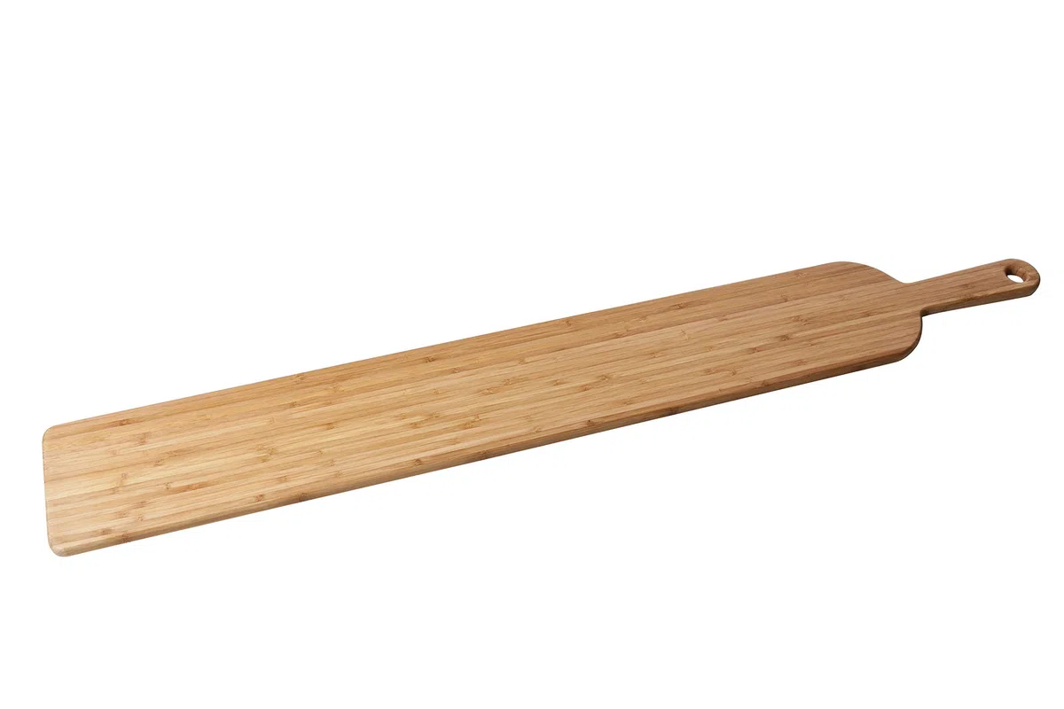 Cosy&Trendy 1087051 - Tavola da aperitivo, in legno naturale, 100 x 14,1 x 1,5 cm