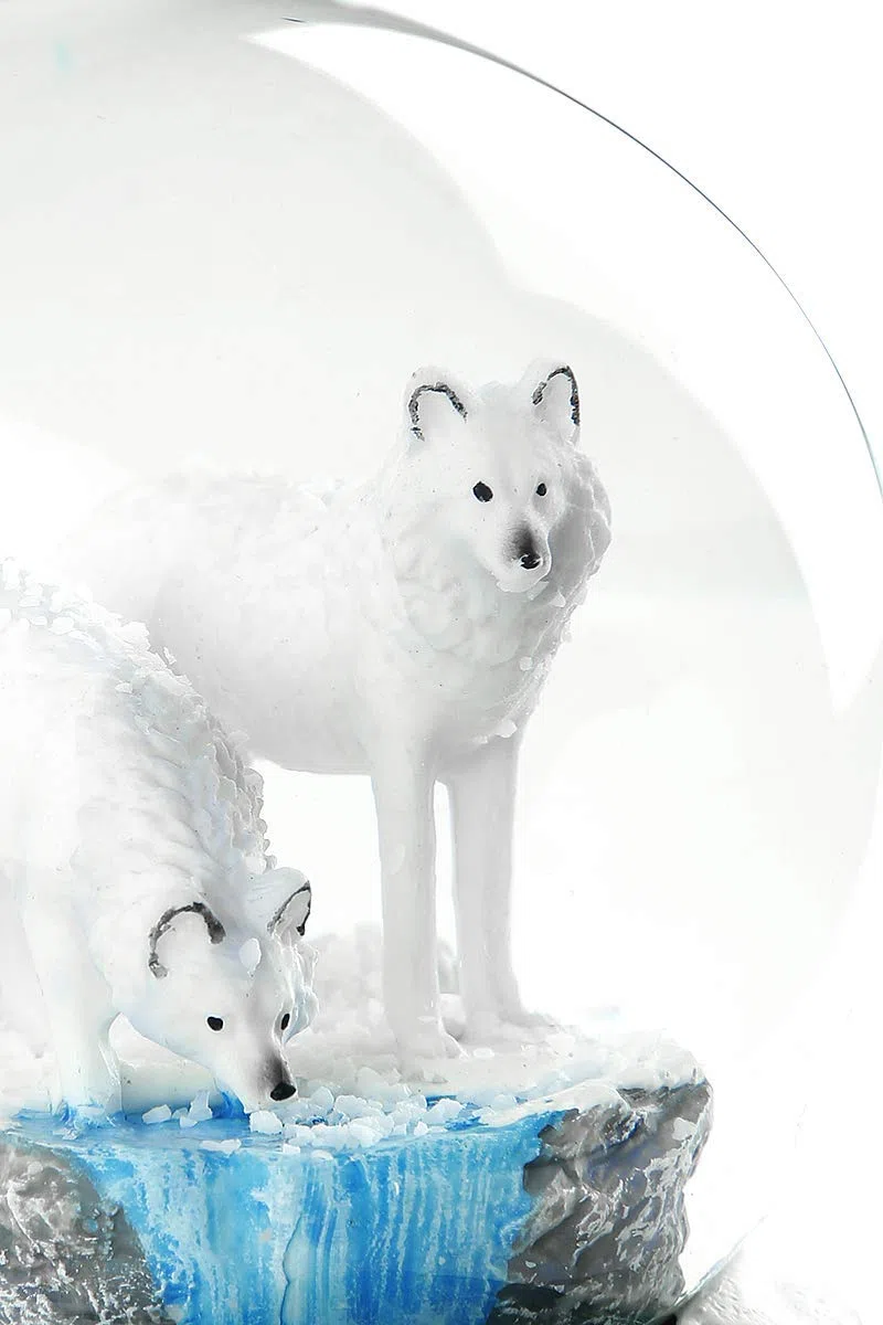 Nemesis Now - Warriors of Winter, di Lisa Parker, Palla di Neve, 14,5 cm, in Resina e Vetro, Misura Unica