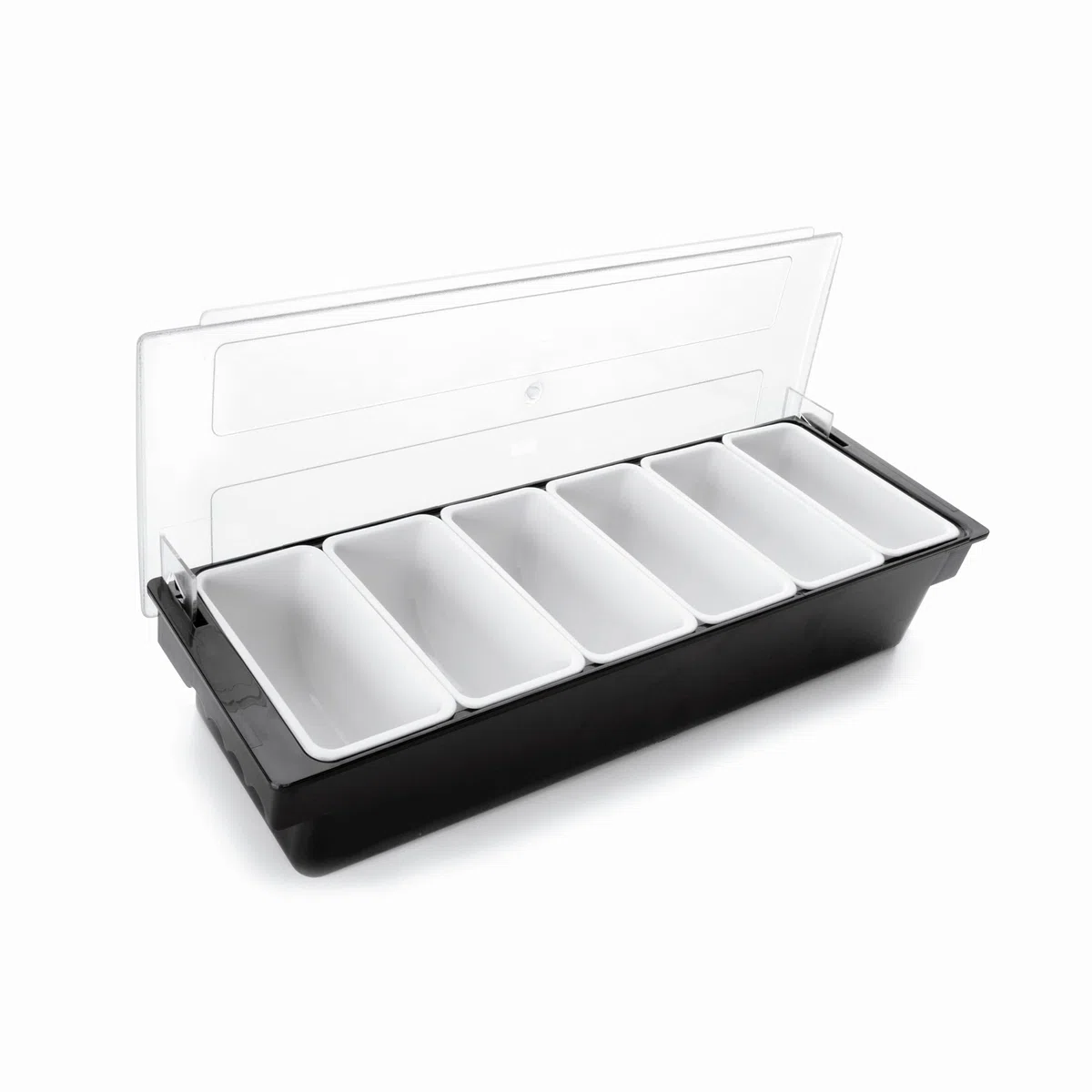 Lacor, Contenitore per spezie con coperchio, 450 ml, 6 pz.