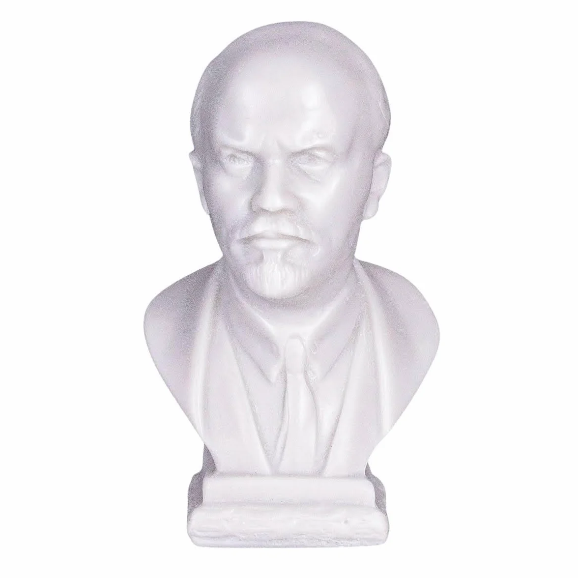 busto statua scultura in marmo del capo russo sovietico Vladimir Lenin 9,5 cm