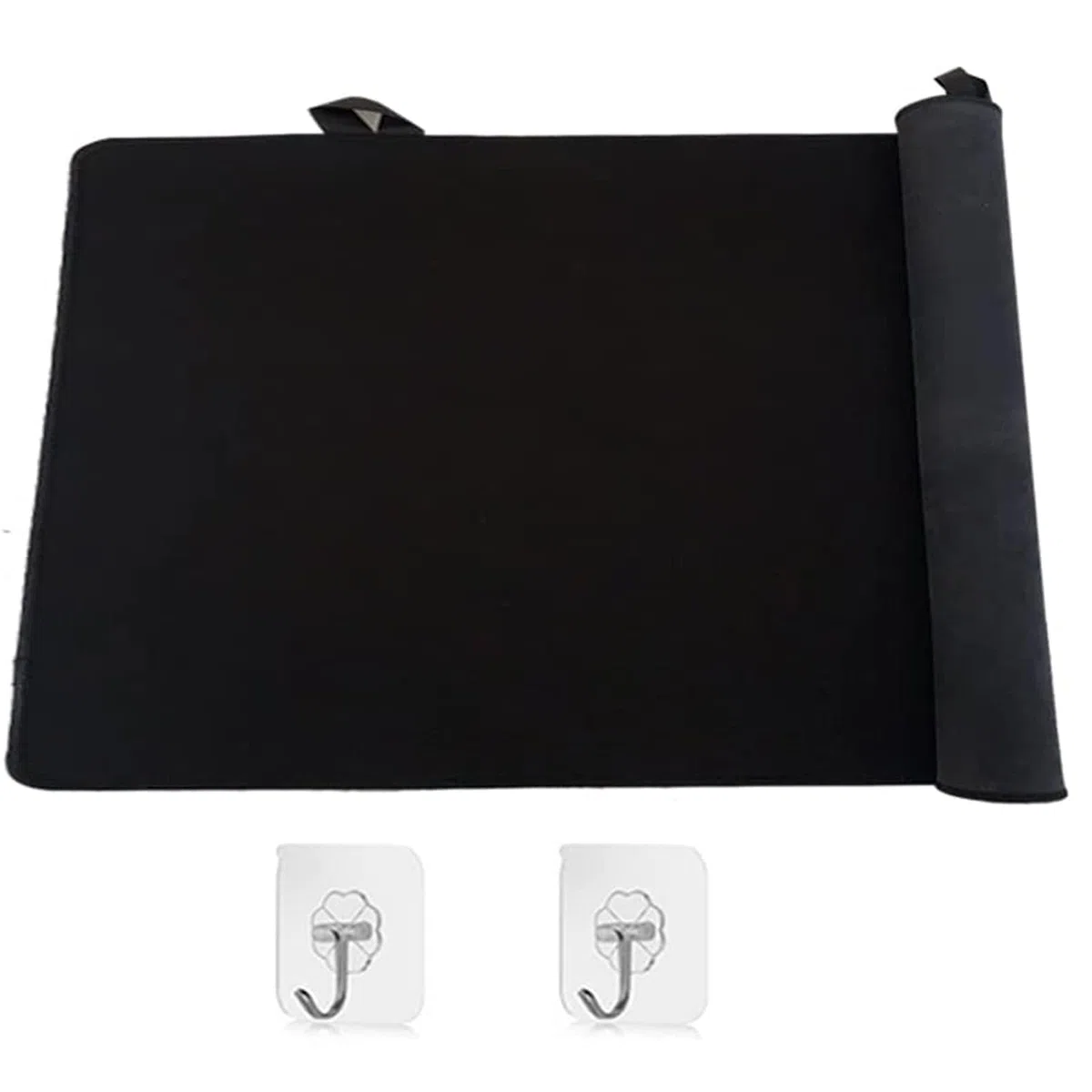 Tappetino per Piano Cottura a Induzione 61.5x53 cm, Tappetino per Piano Cottura a Induzione, Coperchio per Piano Cottura Elettrico, Tappetino Protettivo per Stufa in Vetro Con Rivestimento Antiscivolo