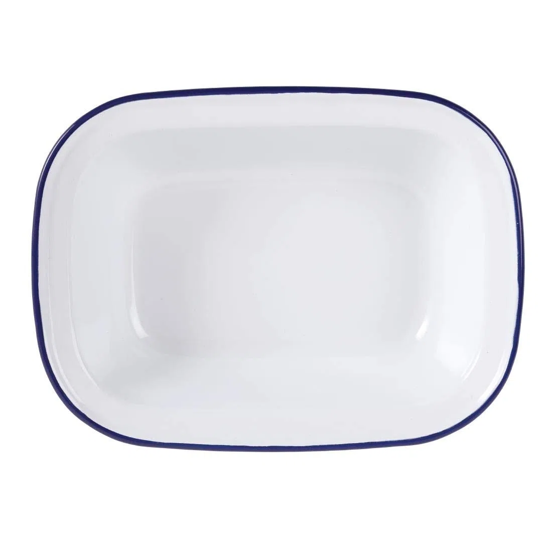 6 x Olympia smalto pirofila rettangolare 50 x 180 x 135 MM roasting Bakeware cucina