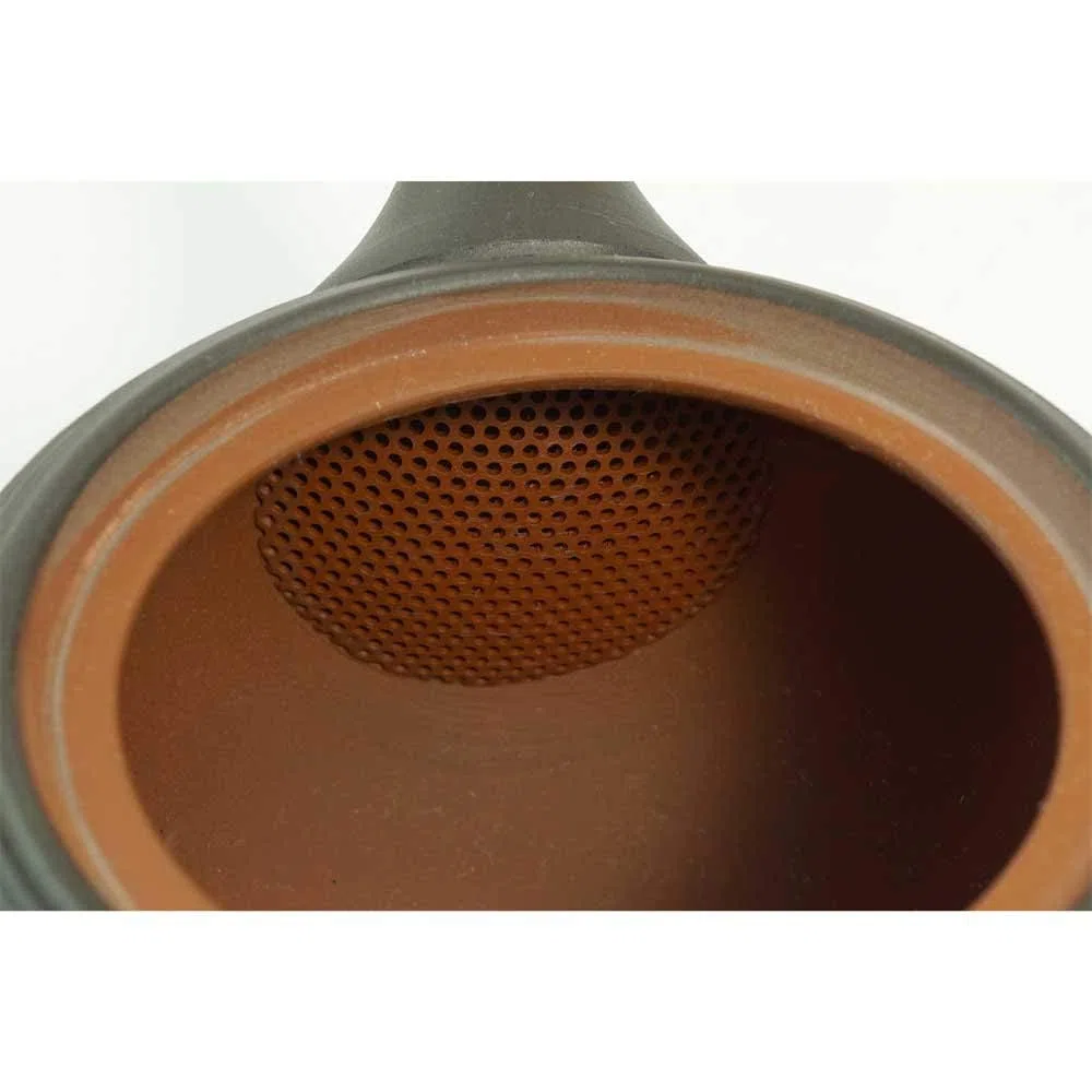 Teiera Giapponese Kyusu Tokoname Youhen Teiera Argilla 11.8 Liquido Once Fusen L161 (1)