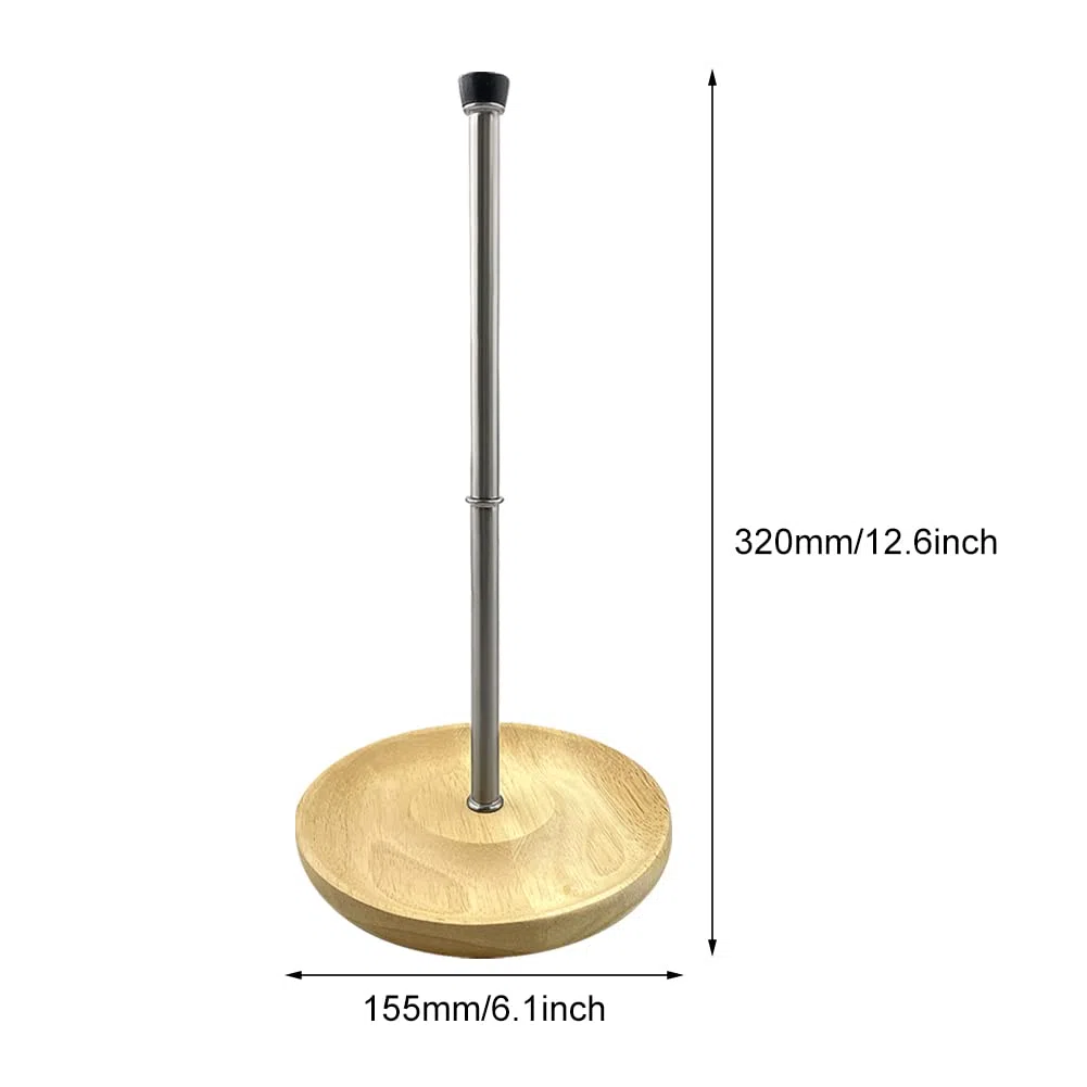 Decanter Stendibiancheria, 5,1 cm 1 supporto per decanter con fondo in legno veloce e immacolato, asciugatura e conservazione sicura