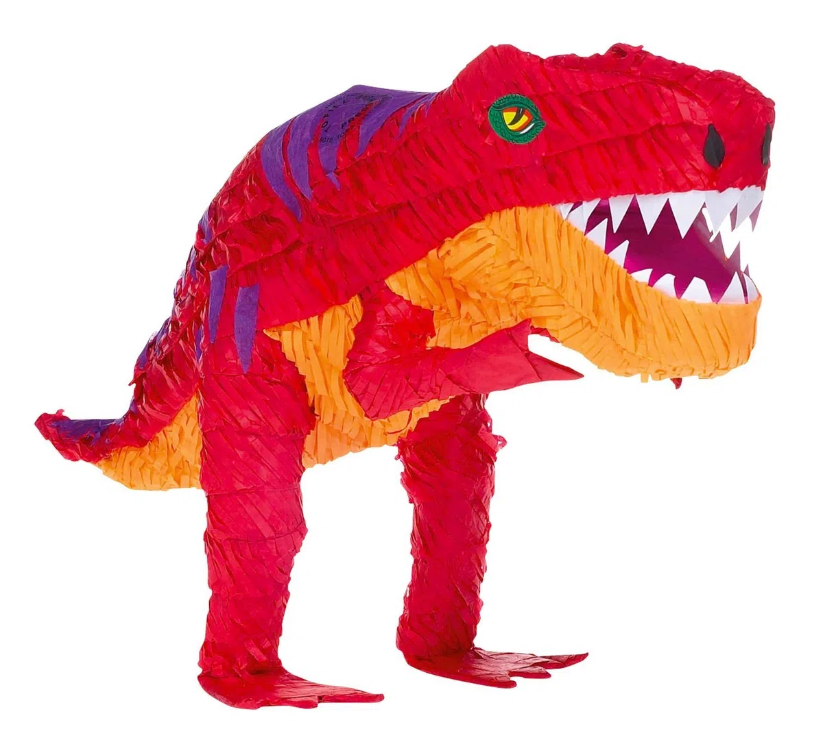 T-Rex - Pignatta a Forma di Dinosauro, 25,4 x 55,9 x 7 1/2"