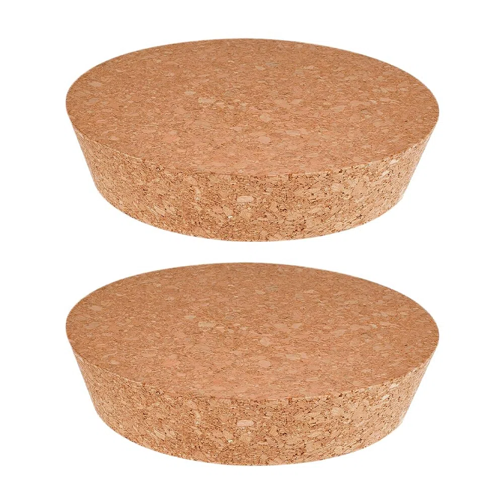 OLYCRAFT 2pz Tappi di Sughero Conici per Bottiglia 12~14 cm Grandi Tappi di Sughero Tappo di Sugheri Conici Tappo di Sugheri Coperchi in Legno per Cucina Bomboniere per Conserve