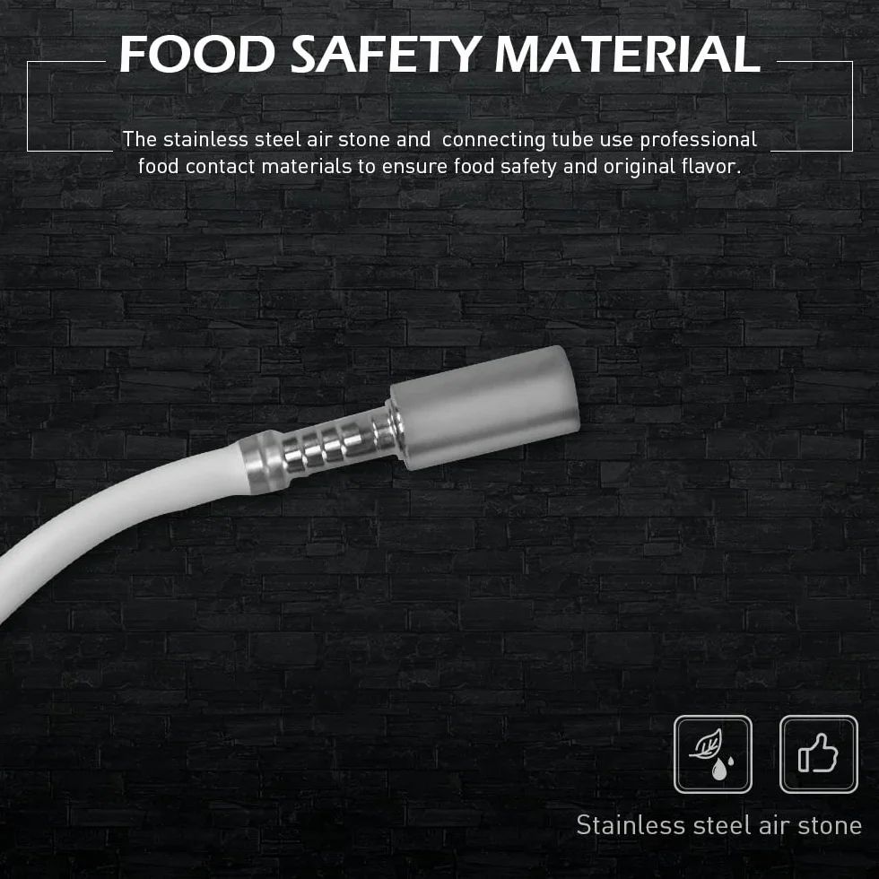 DUEBEL Kit di schiuma per cucina molecolare, ricaricabile a batteria, portatile ed efficiente, kit per la produzione di schiuma per alimenti, strumento creativo per cucine progressive