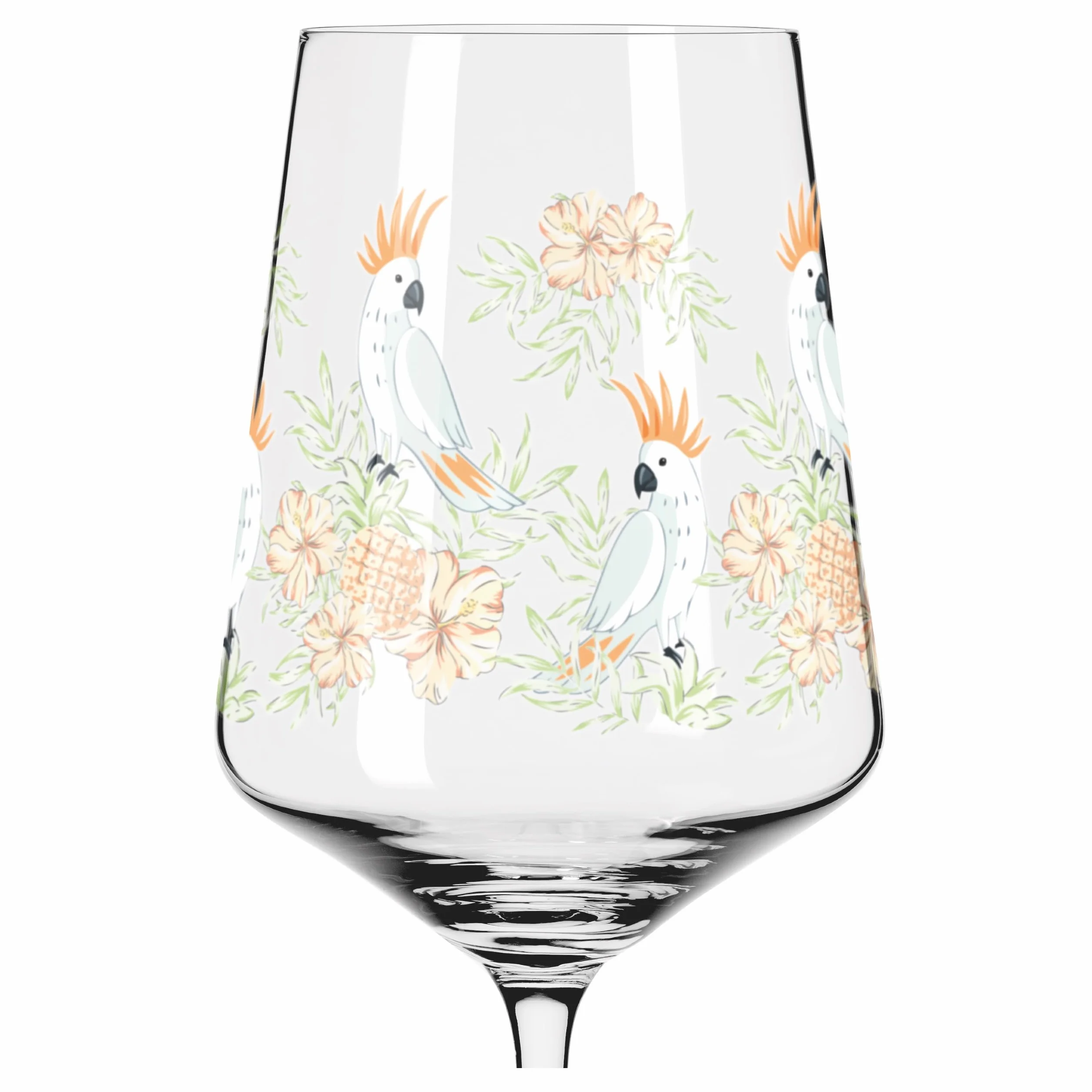 RITZENHOFF 6211001 - Set di 2 bicchieri aperitivi da 500 ml, motivo: rugiada estiva, stile floreale, multicolore