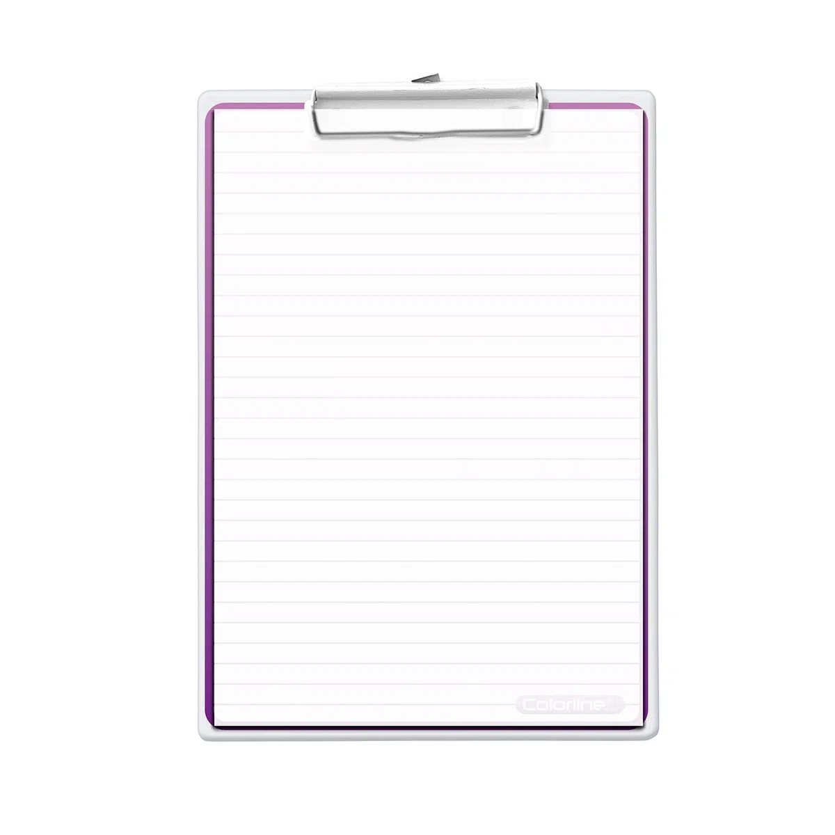 Supporto con pinza + Falsedia da Scrittura Colorline - Rif. 9211MO - (viola)