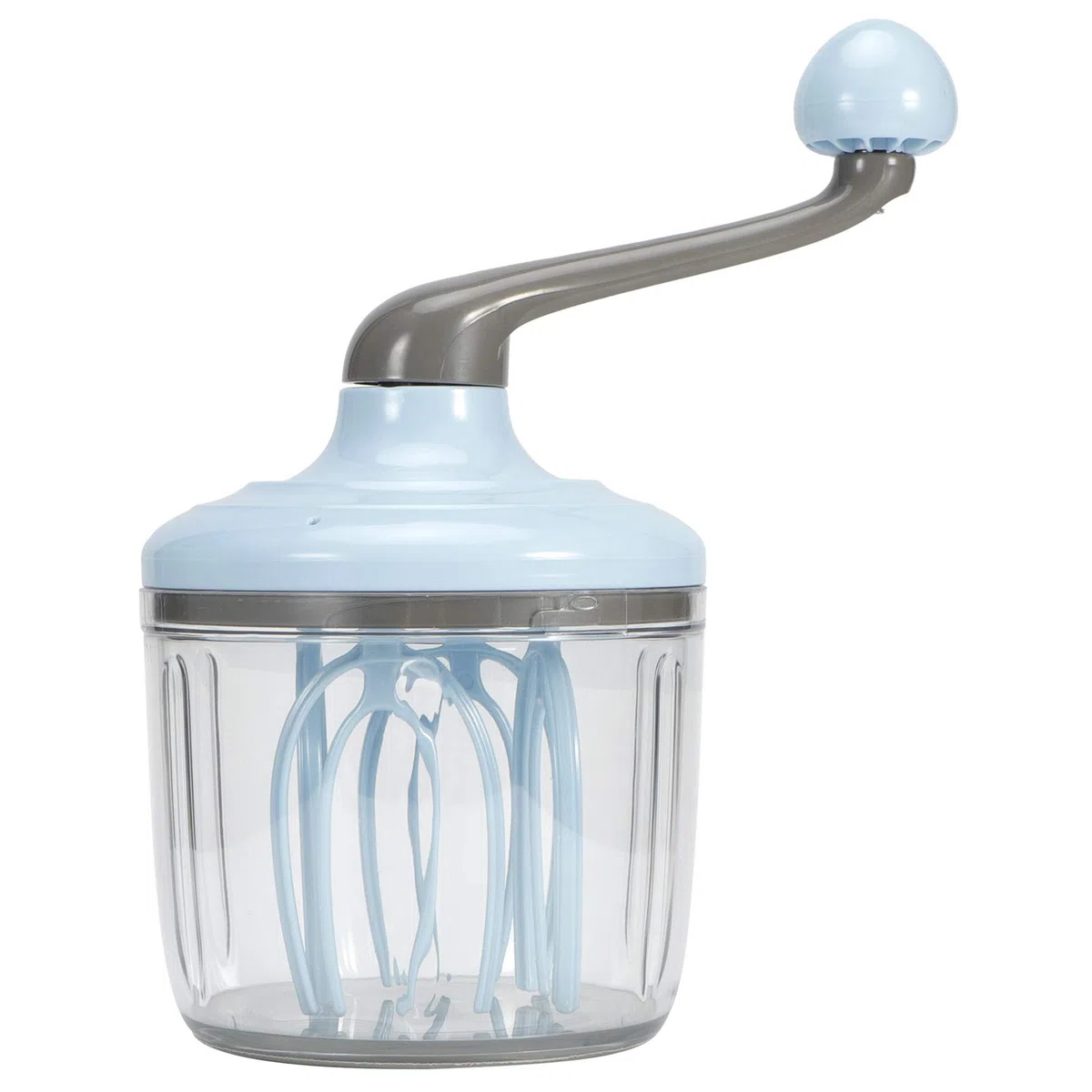 Buachois Sbattitore Manuale,1100ml Frusta per Uova a Spinta, Stile Classico A Manovella,Mescolatore per Montalatte,Frullinoper Le Uova Manuale Strumenti per Frullare Accessori da Cucina per La Casa