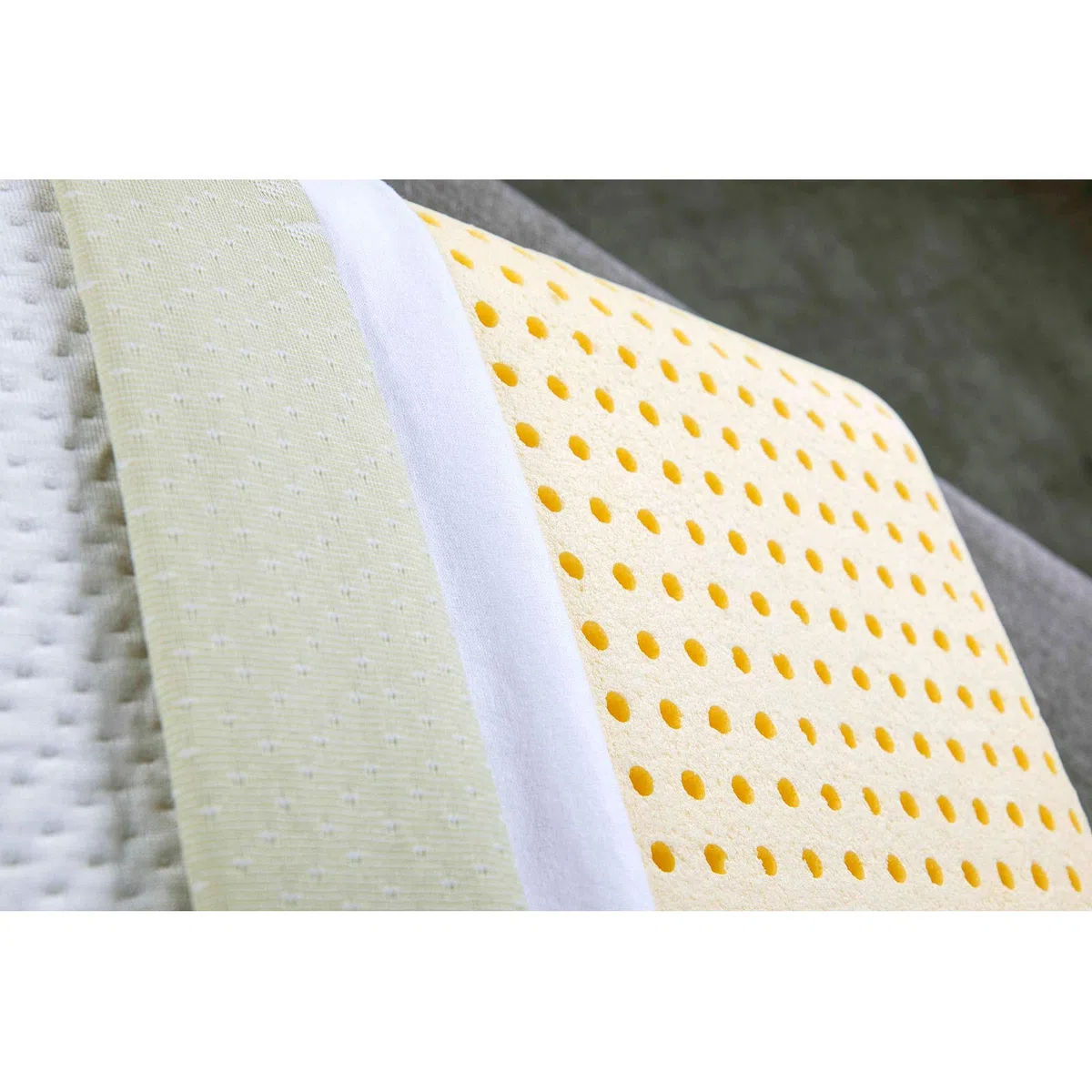 EVERGREENWEB Cuscino Cervicale 40x70 Alto 9 cm, Modello Saponetta 100% Memory Foam, Doppia Fodera Aloe Vera e Cotone Sfoderabile, Guanciale Letto per Dolori al Collo con Dispositivo Medico, Offerta