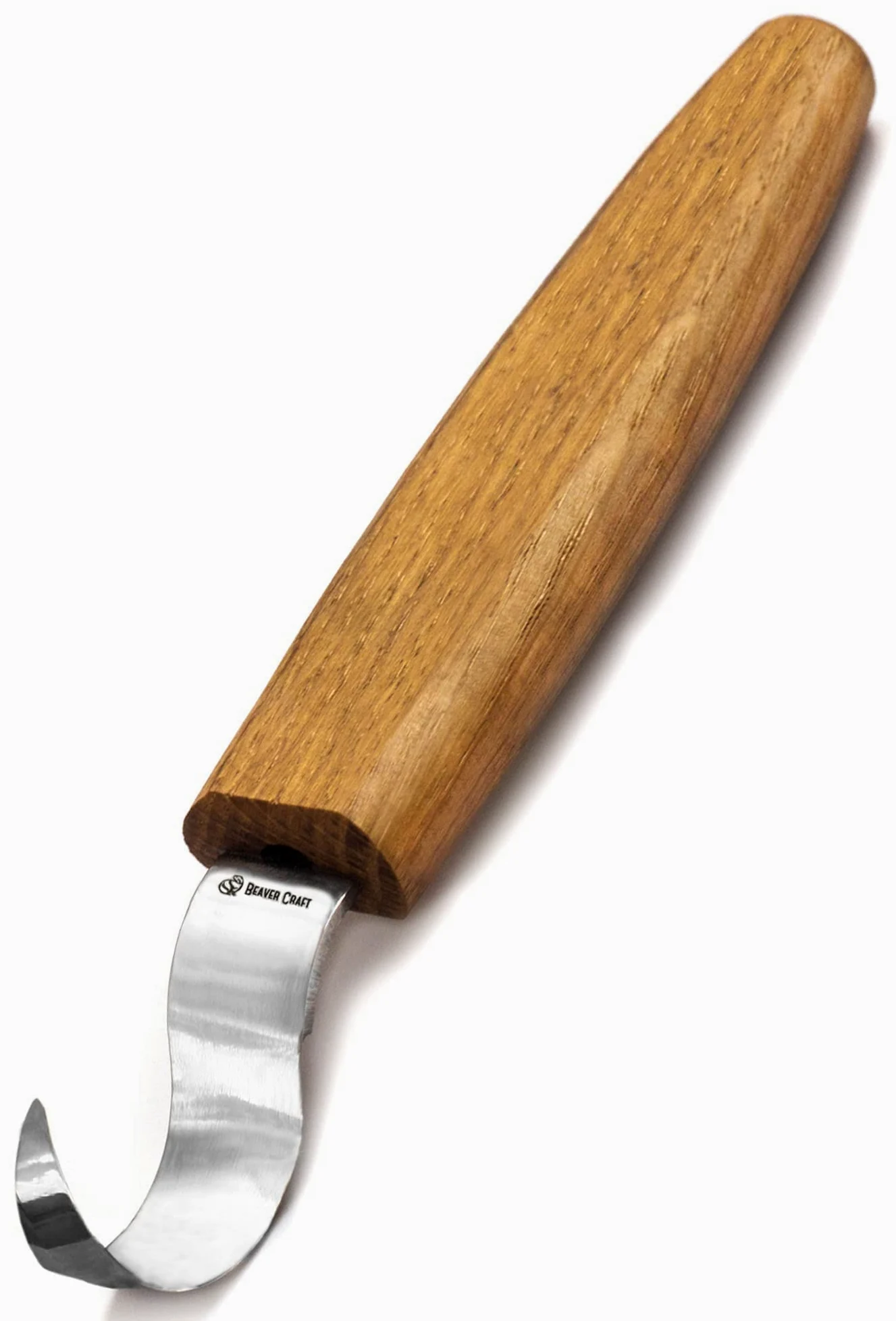 BeaverCraft Strumenti per intaglio di cucchiai - Gancio per intaglio del legno per intagliare ciotole e tazze Kuksa - Sgorbia per intaglio del legno per intagliatori di cucchiai SK1