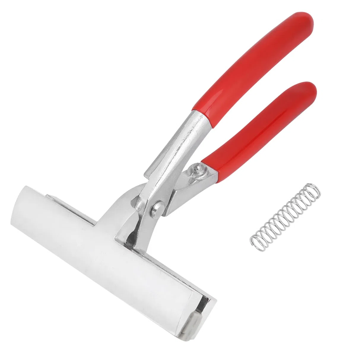 Tissting Pinza per Tela Professionale, Morsetto in Metallo con Impugnatura a Molla e Gomma Antiscivolo, Strumento per Pittura a Olio e Fai-Da-Te, Supporto Sempre Disponibile per Artisti