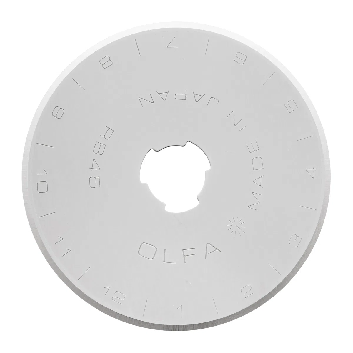 Olfa-Lama Rotante di Ricambio, 45 mm, Confezione da 5