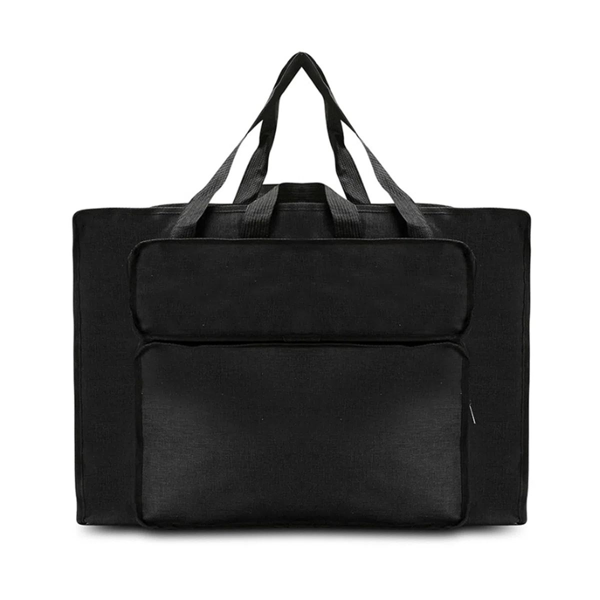 Bocguy Borsa per il trasporto impermeabile, formato A3, multifunzionale, da disegno, con maniglie, per pittura, per bambini, per artisti, leggera, custodia, Nero , A3, Sacchetto dell'acquerello