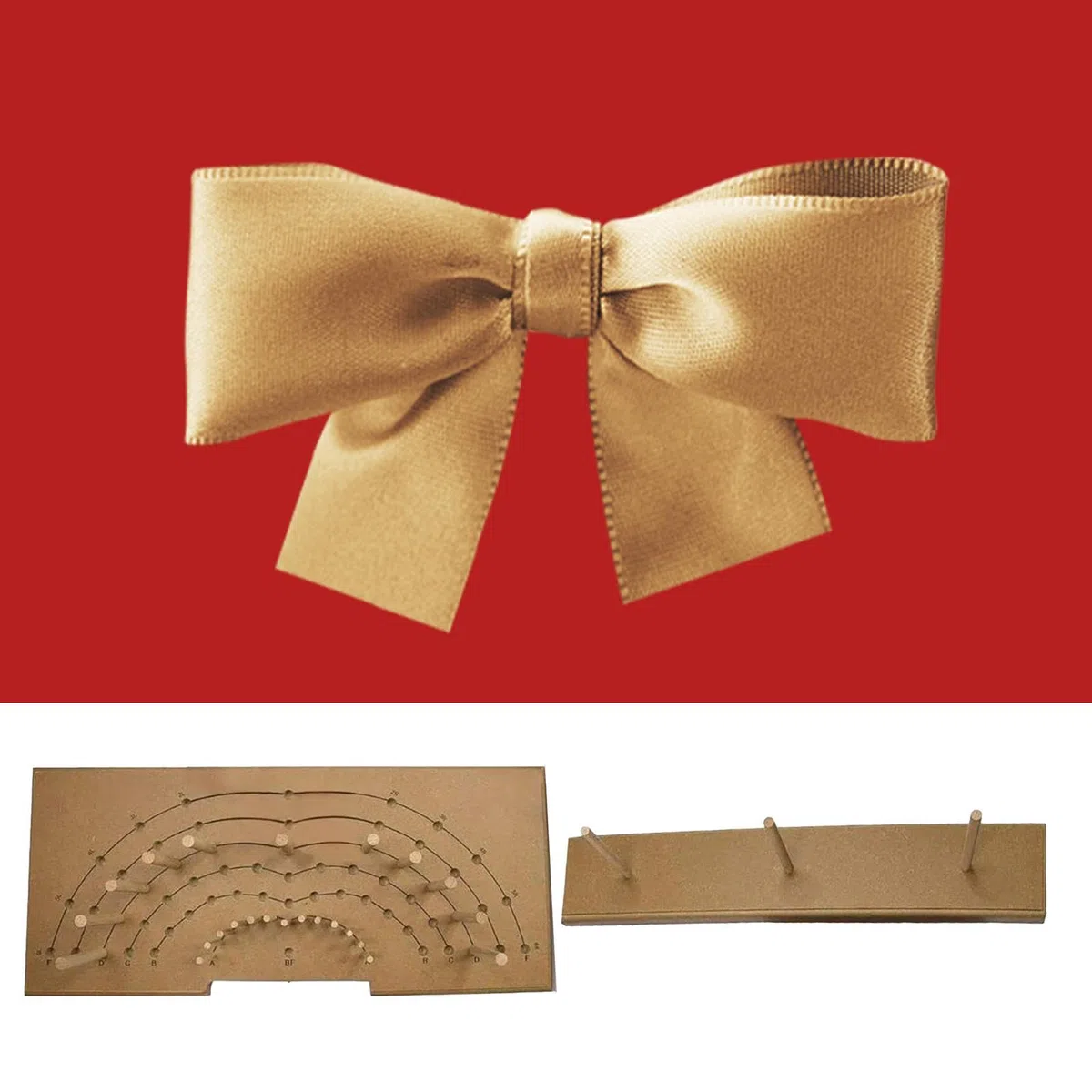 Bow Maker Vari Mestieri Natale Grandi Fiocchi Regali Archi Ghirlanda Strumento per Creare Archi