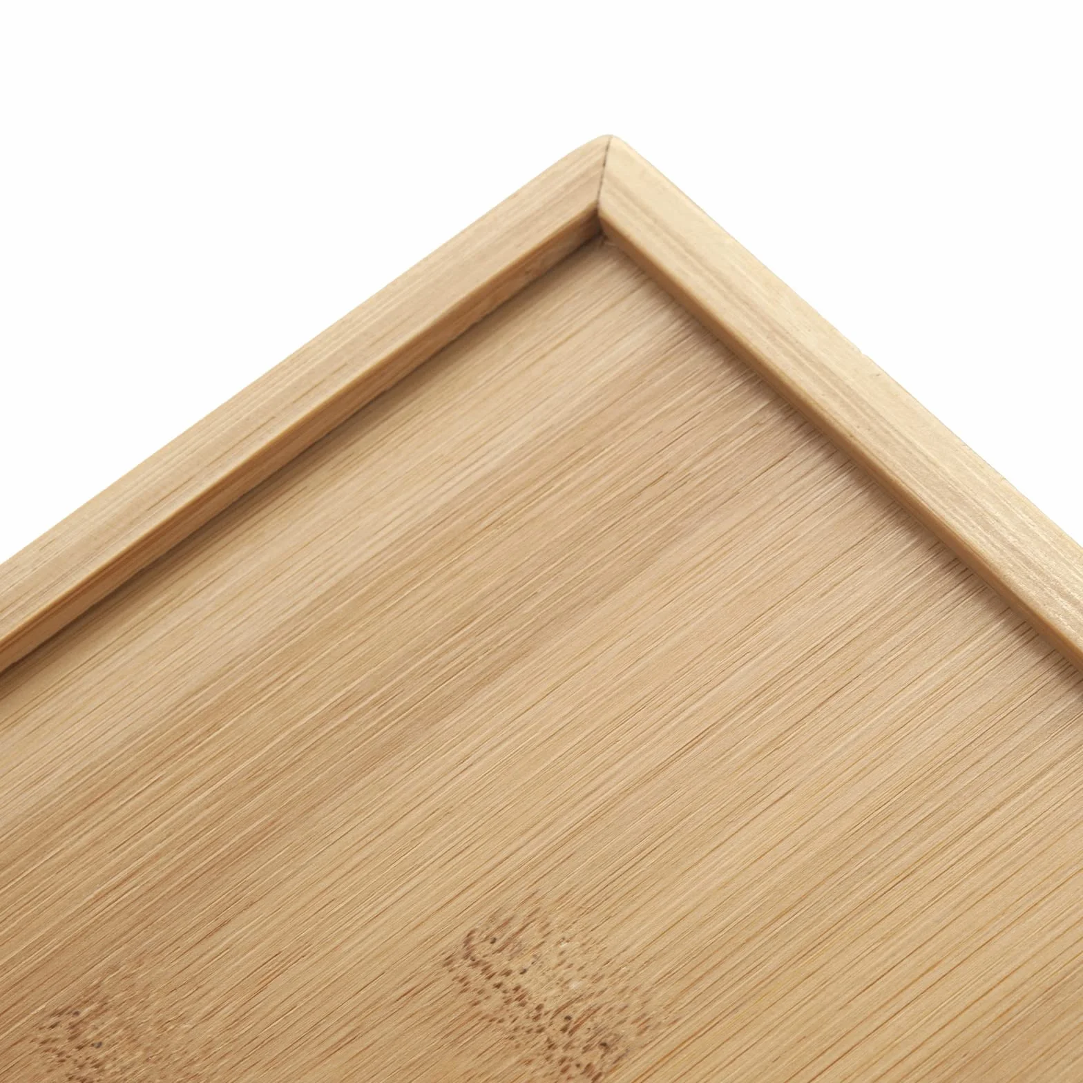 Portatovaglioli in Bambù Quadrato, Vassoio per Tovaglioli in Legno per Tavolo, Portatovaglioli Legno Decorativo per Cucina, Bagno
